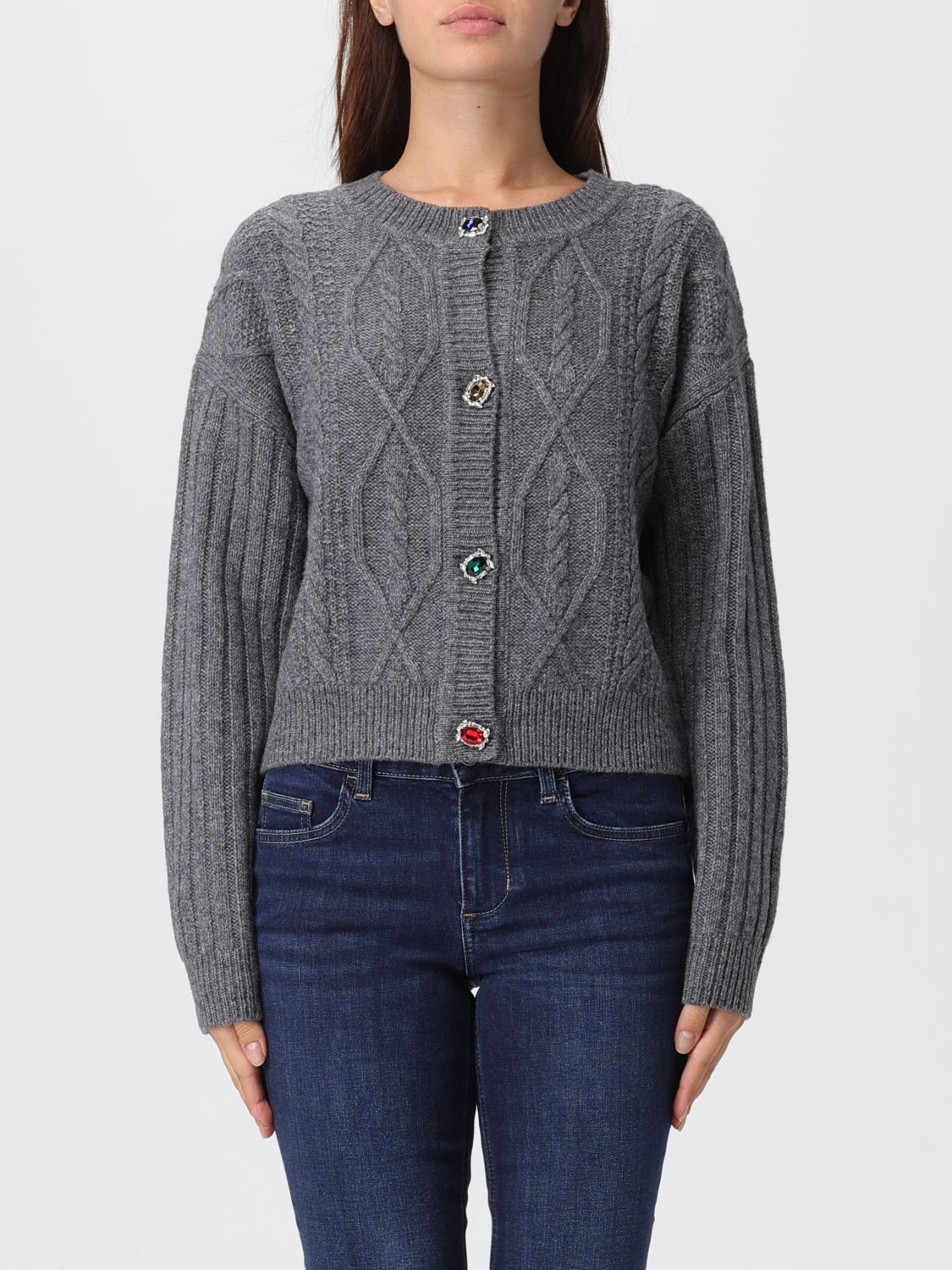 Liu •jo Sweatshirt Liu Jo Woman Color Grey In Gray