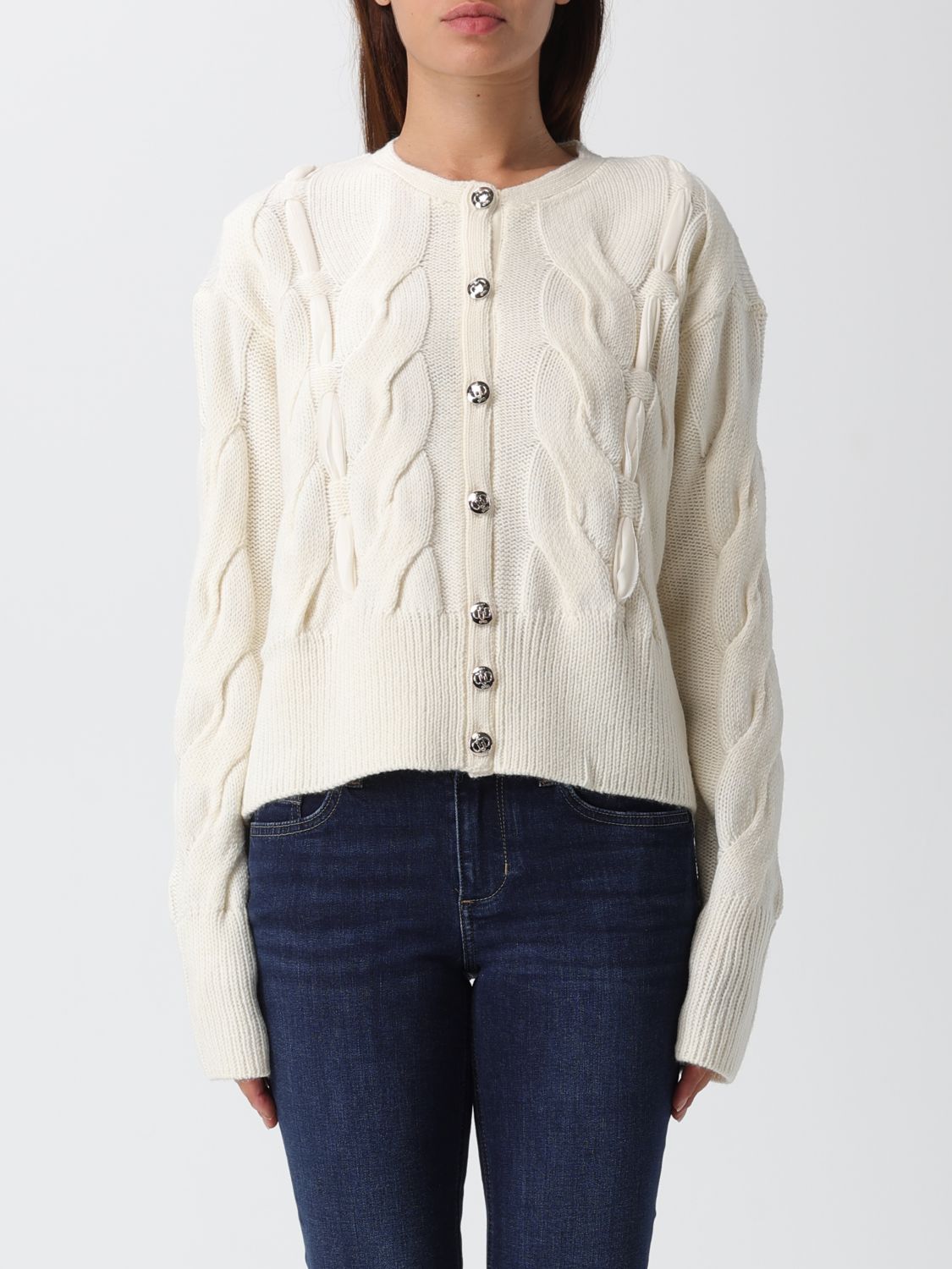 Liu •jo Sweatshirt Liu Jo Woman Color White In White