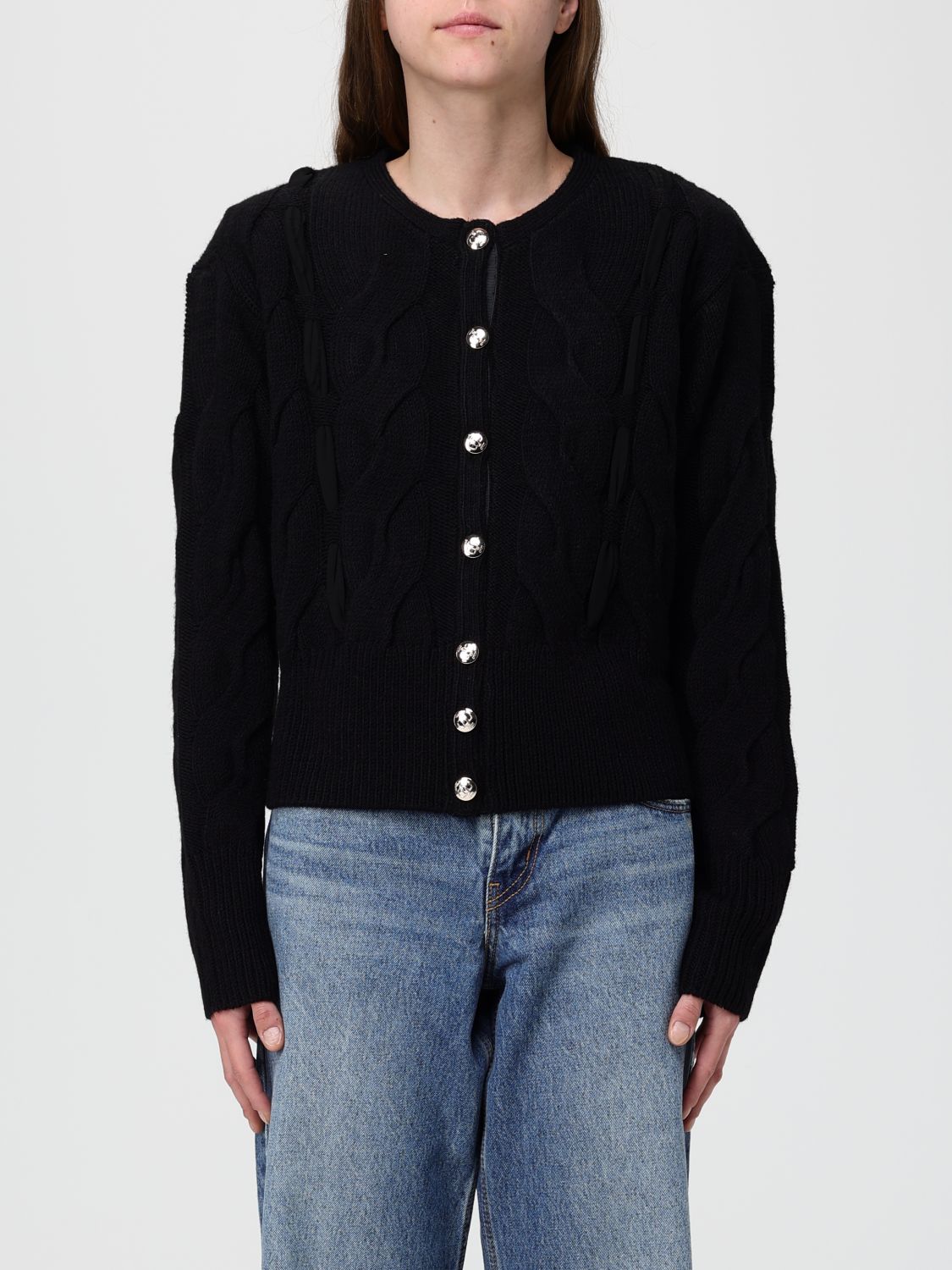 Liu •jo Sweatshirt Liu Jo Woman Color Black In Black