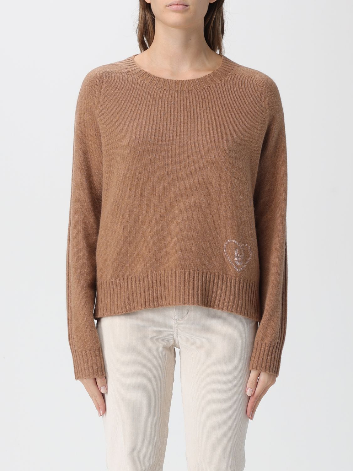 Liu •jo Sweater Liu Jo Woman Color Orange In Brown
