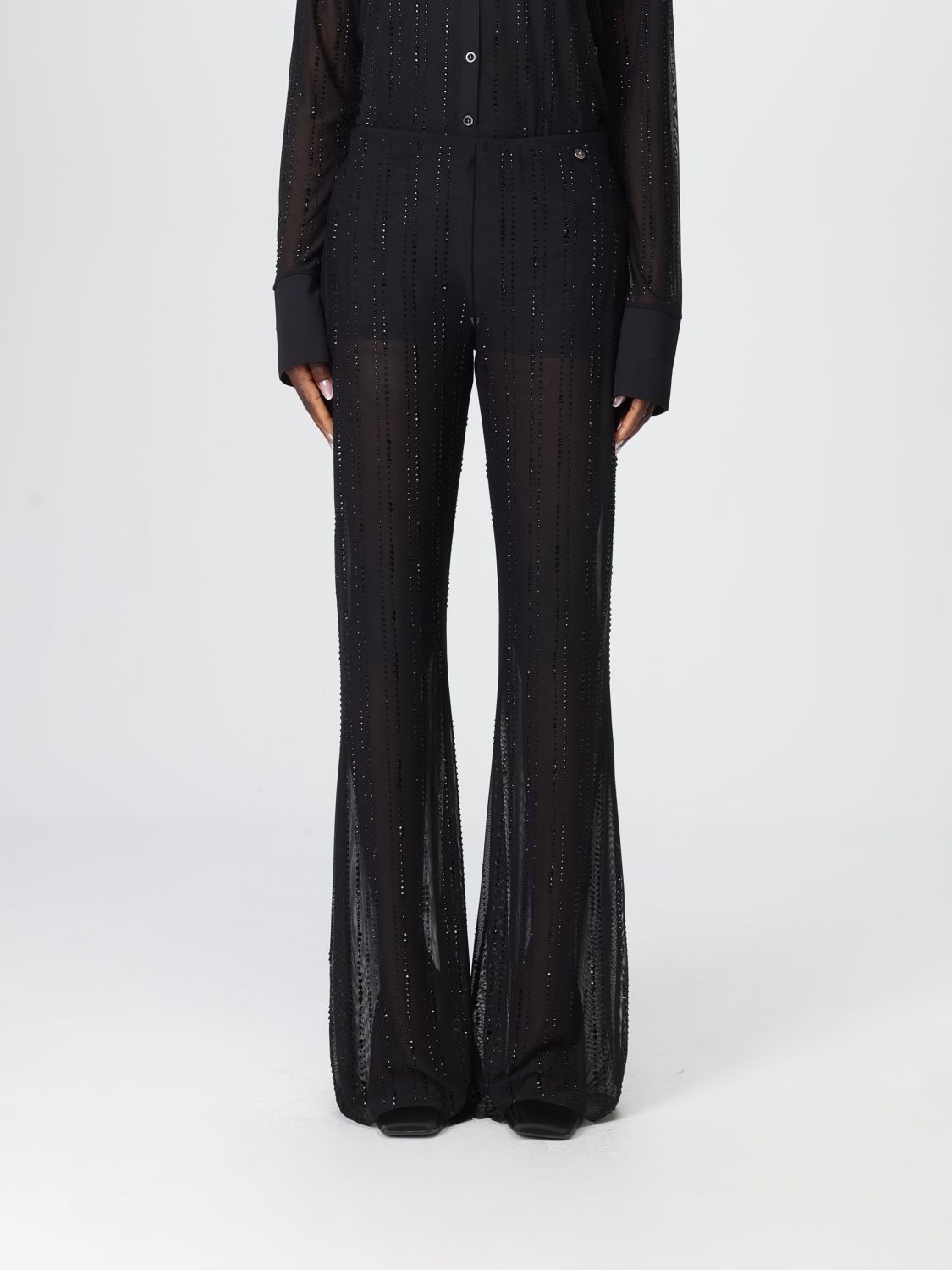 Liu •jo Pants Liu Jo Woman Color Black In Black