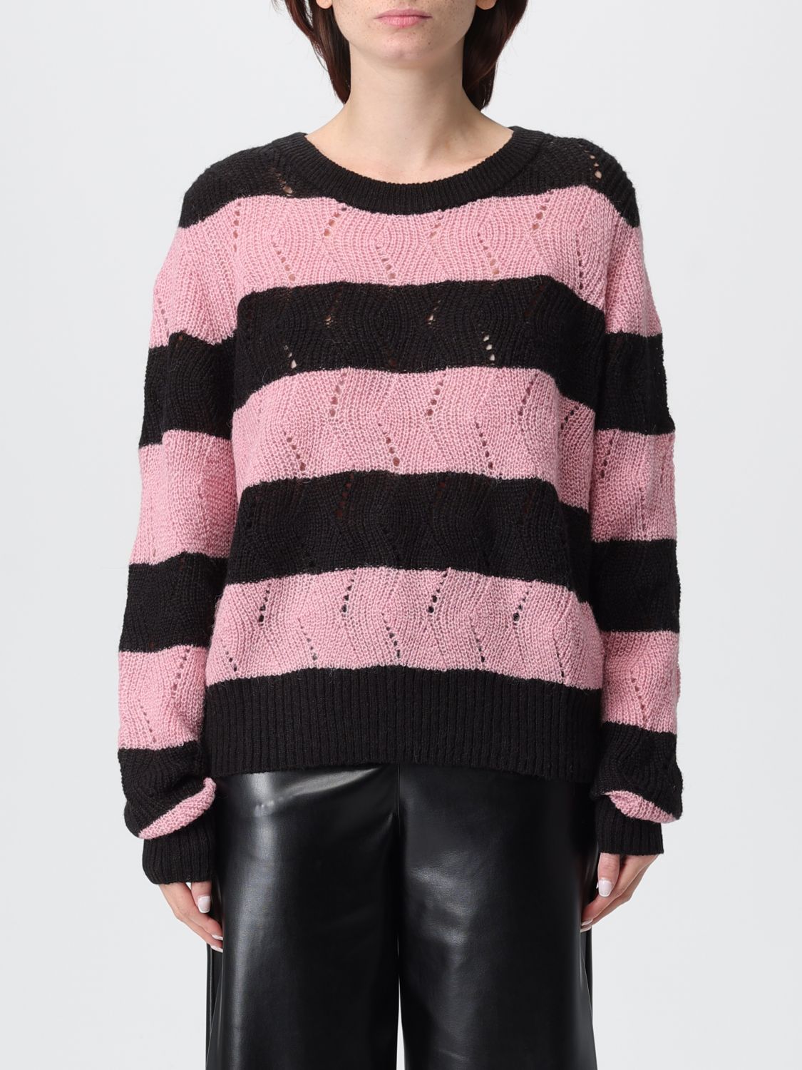 Liu •jo Sweatshirt Liu Jo Woman Color Black In Black