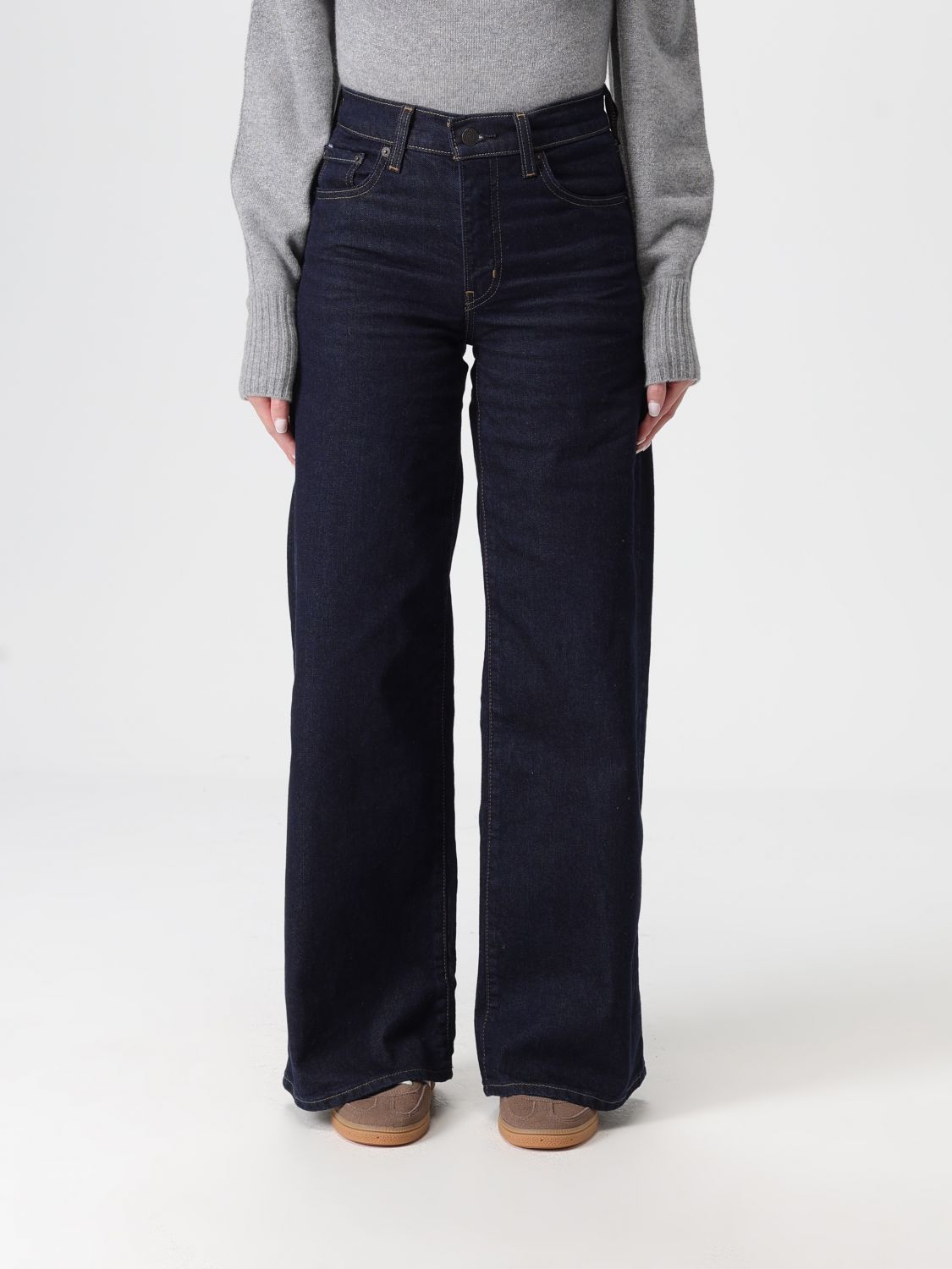 Levi's Jeans Woman Color Denim In Blue