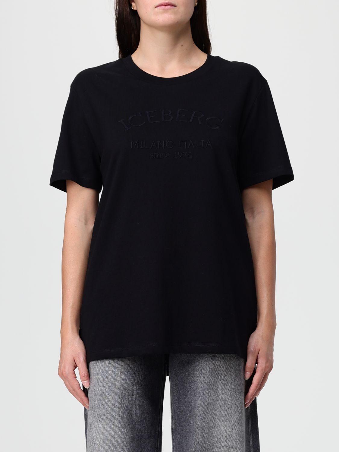 Iceberg T-shirt  Woman Color Black