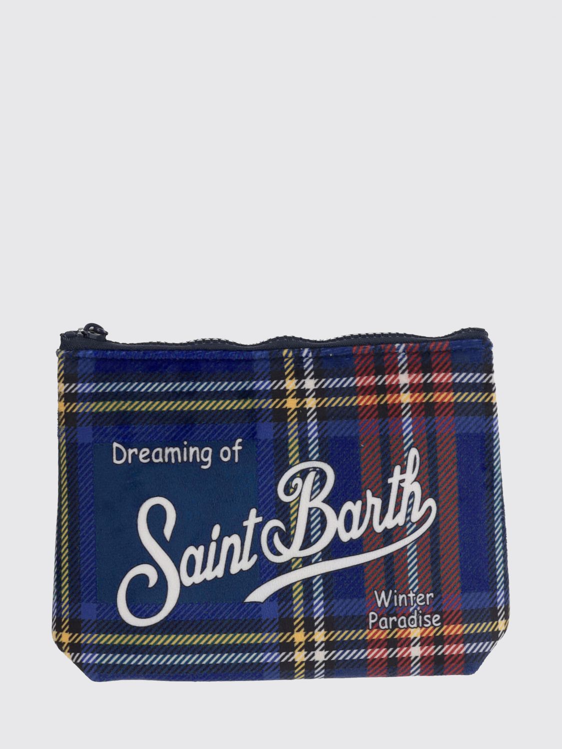 Mc2 Saint Barth Clutch Woman Color Multicolor In Blue