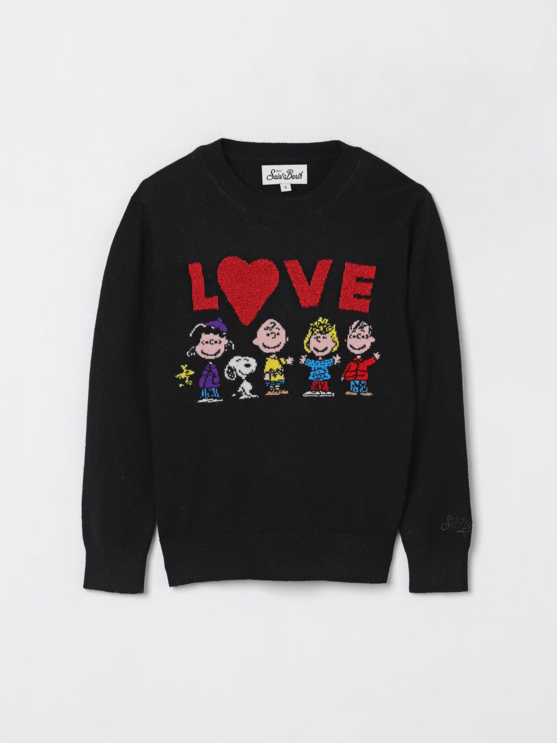 Mc2 Saint Barth Sweater Kids Color Black In Black