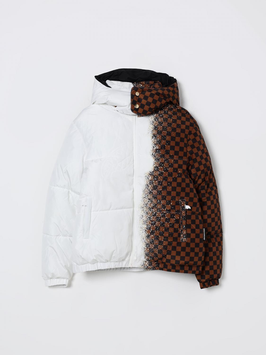 Sprayground Jacket  Kids Color White In Multi