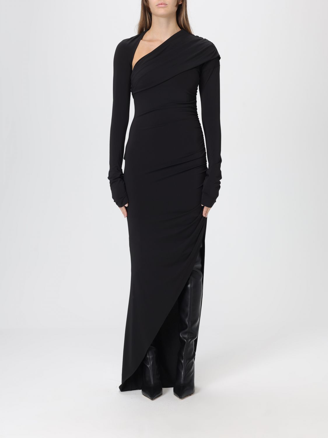 Amen Dress Woman Color Black In Black