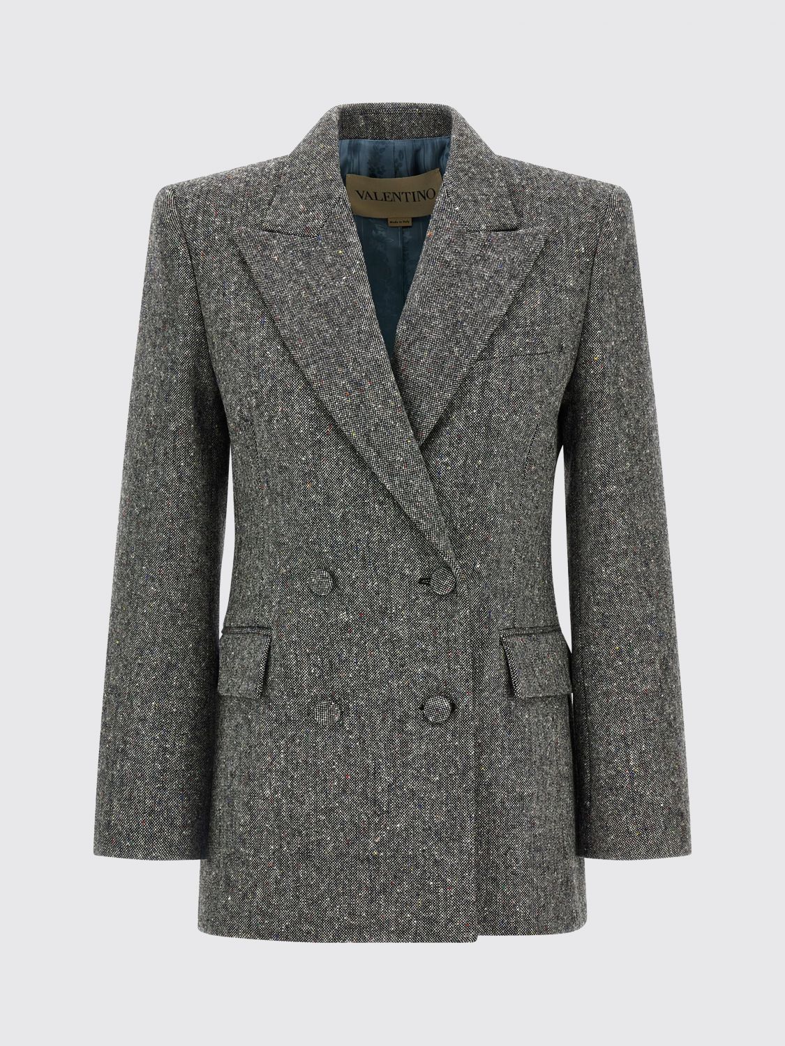 VALENTINO VALENTINO Jacket Woman color Grey　VALENTINO ジャケット ウィメンズ カラー グレー