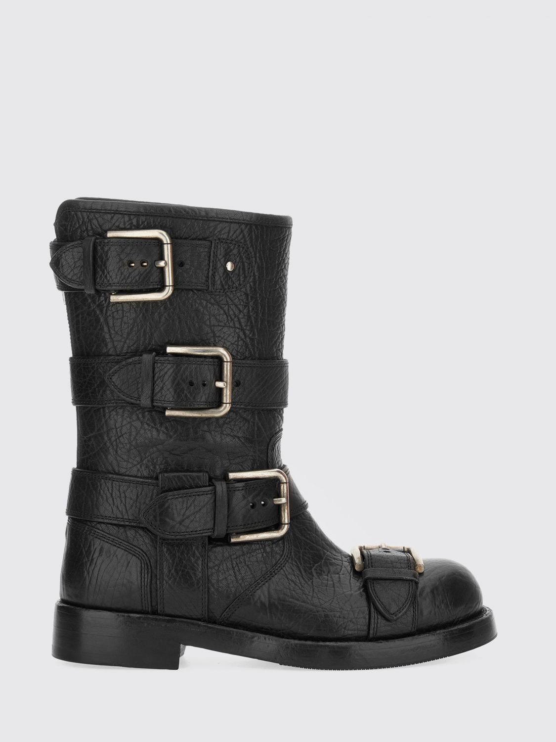 Dolce & Gabbana Ankle Boots In Black