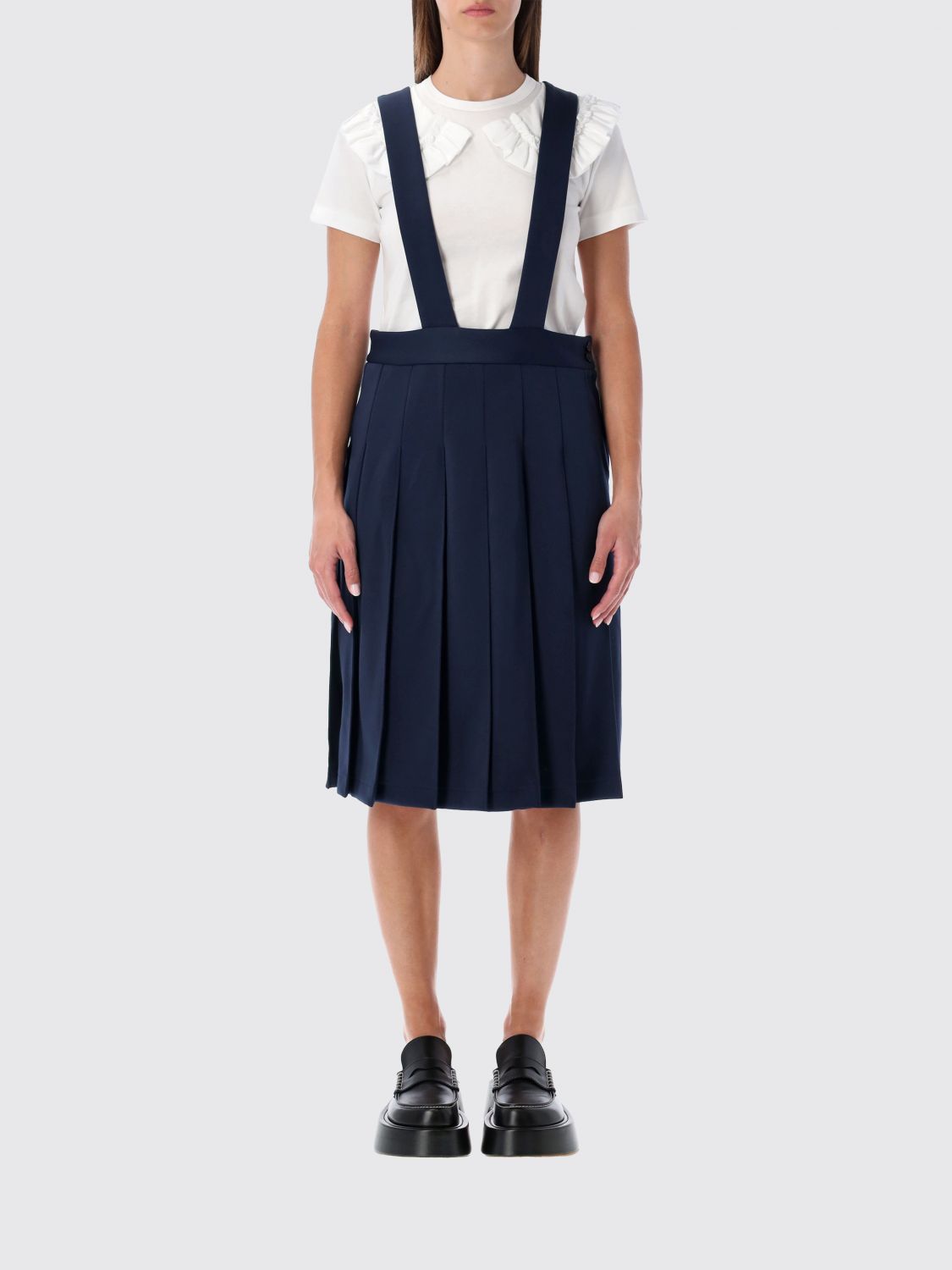 COMME DES GARÇONS Dress Woman color Blue　COMME DES GARÇONS ドレス ウーマン カラー ブルー COMME