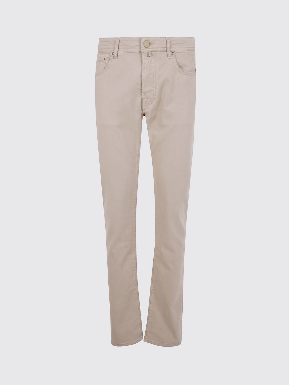 Jacob Cohen Slim Fit Trousers 5 Pockets In Neutral