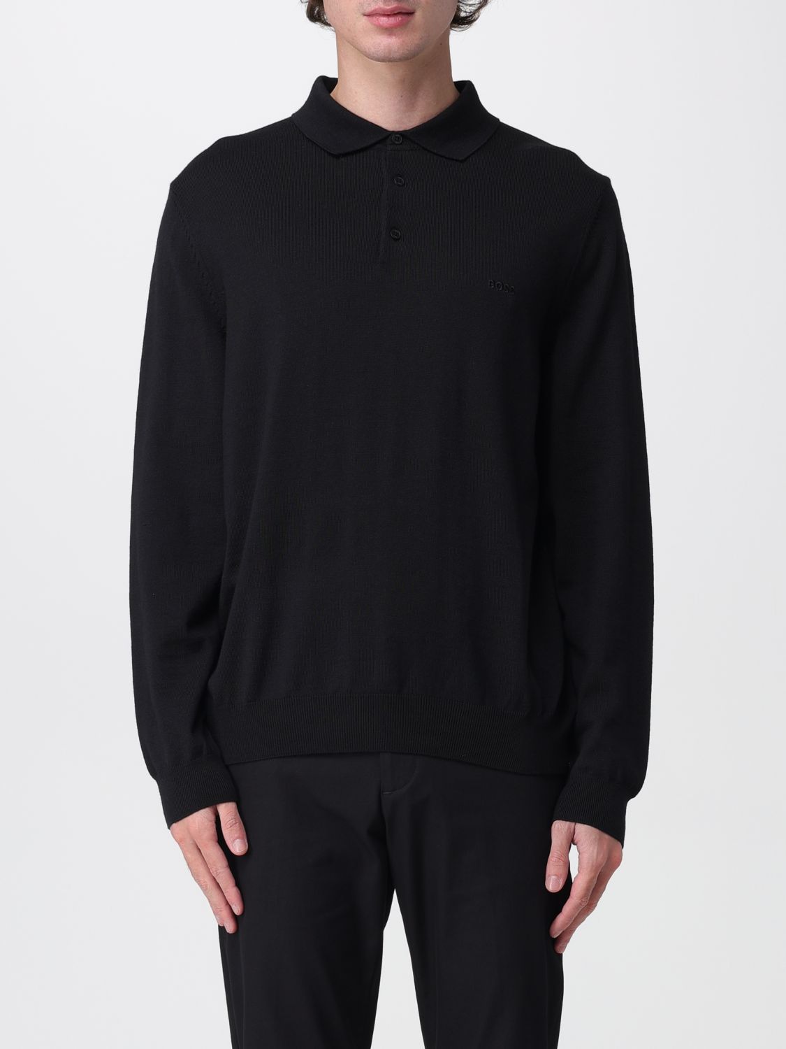BOSS Polo Herren Farbe Schwarz