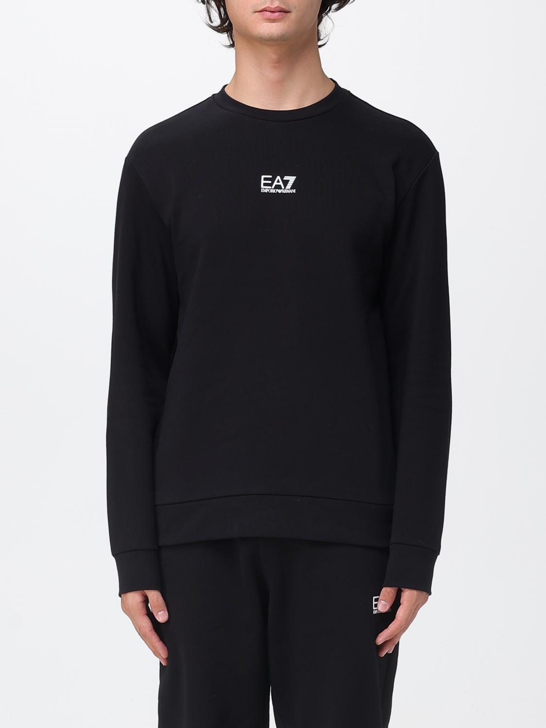 Ea7 Sweatshirt  Men Color Black In Black