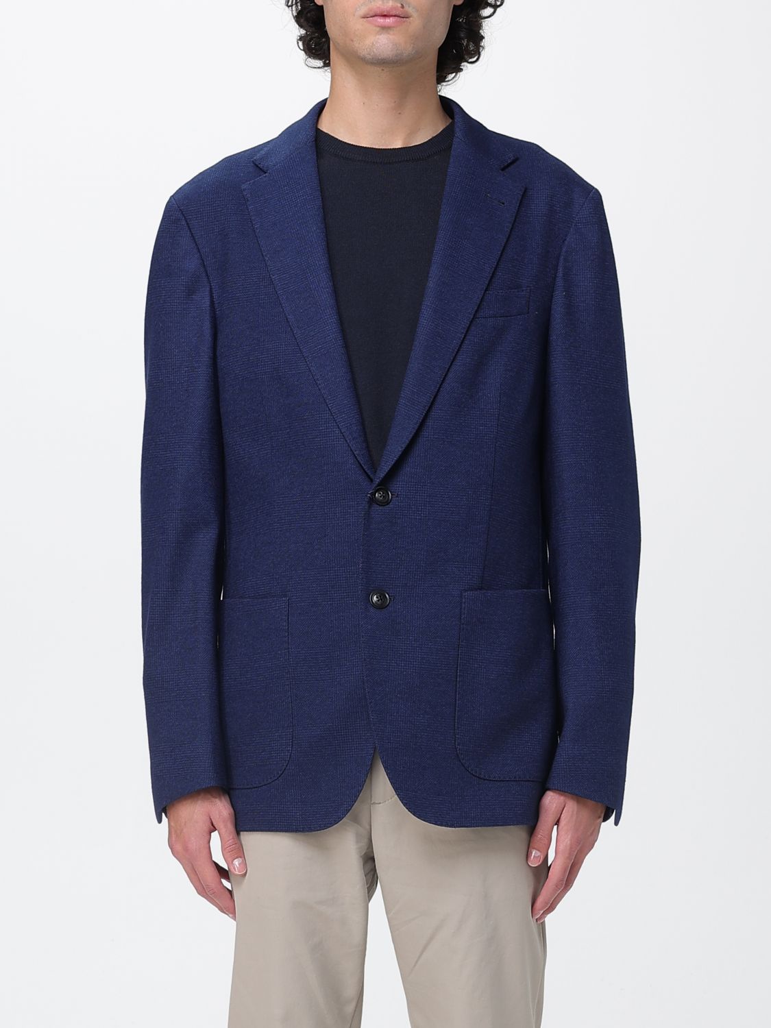 Fay Jacket  Men Color Blue In Blue