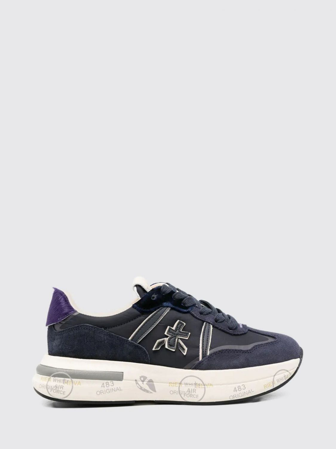 Premiata Cassie Sneakers In Blue