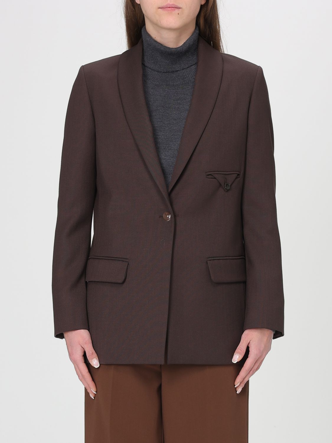 Blazer ALYSI Donna colore Cacao