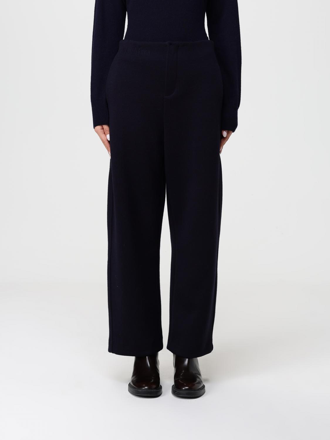MAX MARA Pants Woman color Blue　MAX MARA パンツ ウーマン カラー ブルー MAX