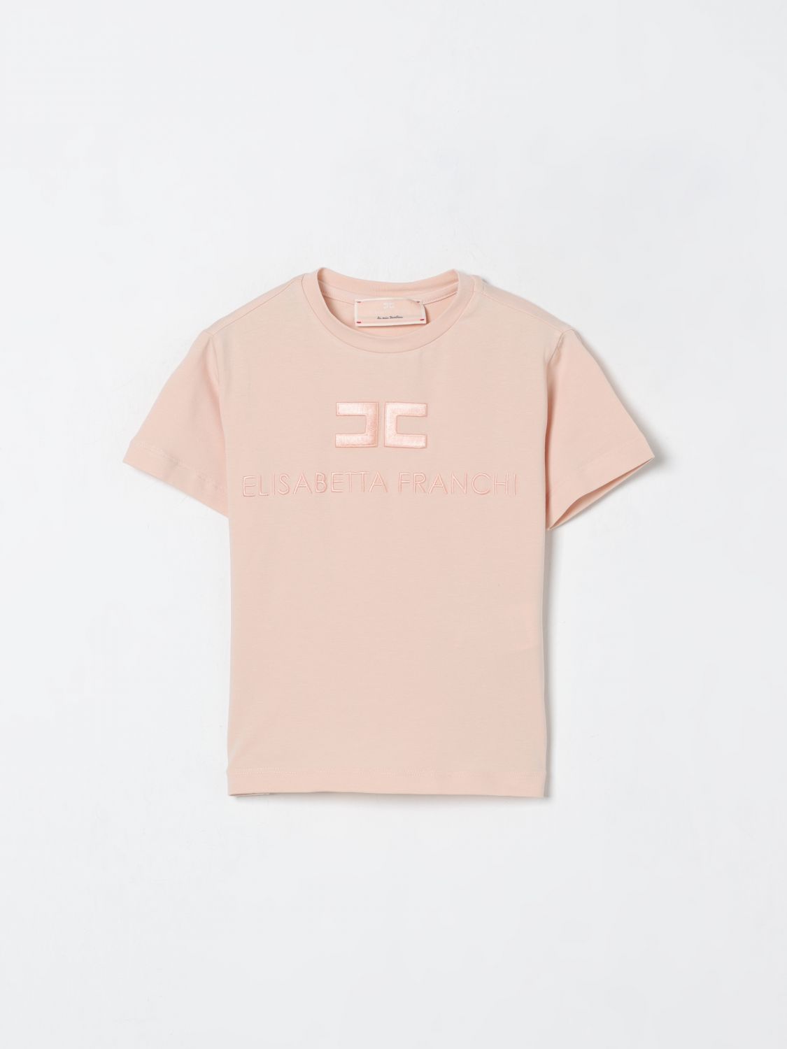 Elisabetta Franchi La Mia Bambina T-shirt Kids Color Pink In Multi