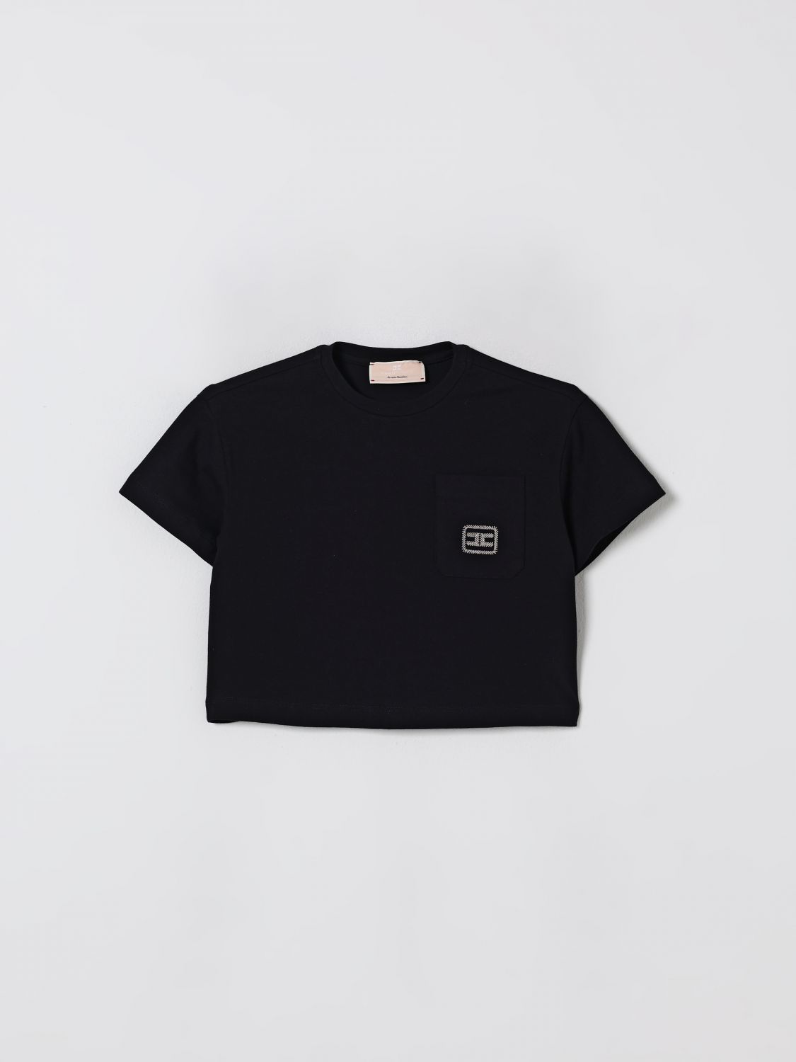 Elisabetta Franchi La Mia Bambina T-shirt  Kids Color Black In Black