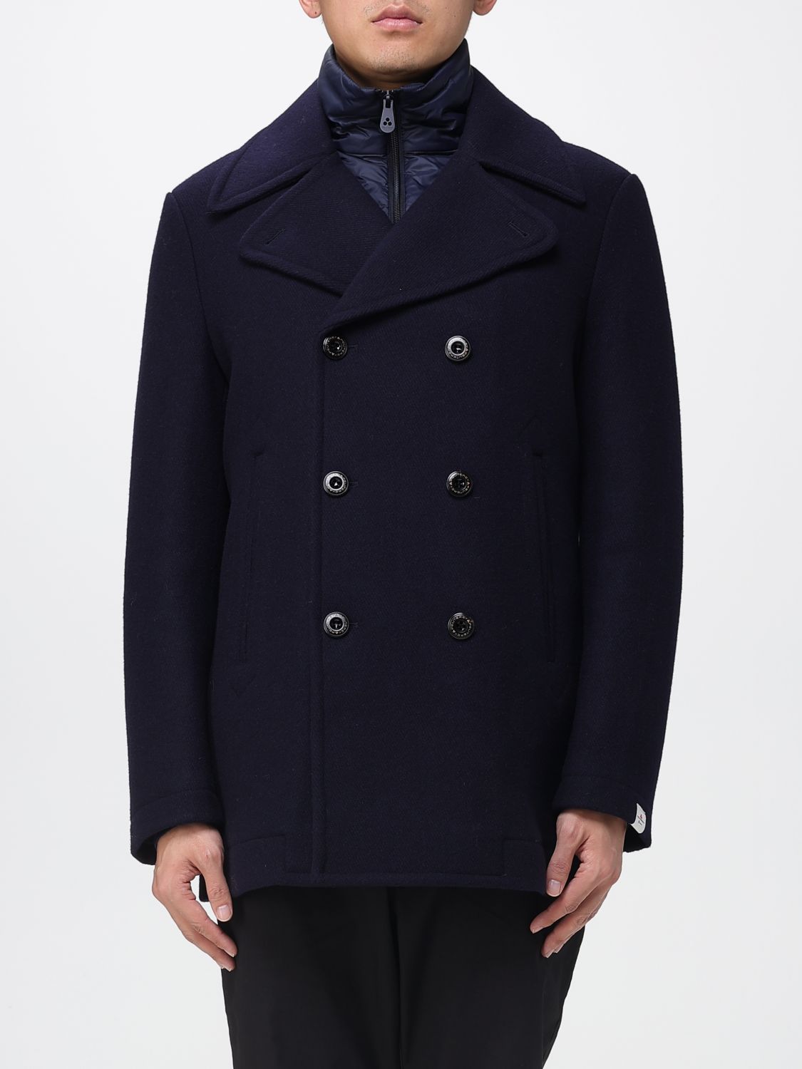 Peuterey Ανδρών Μπλε Coat Men Color