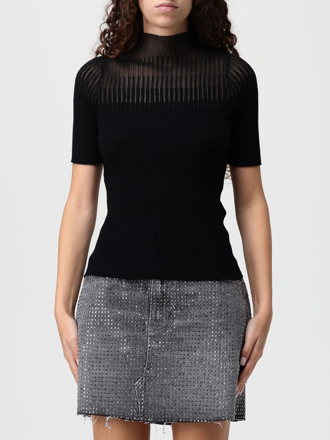 Liu •jo Top Liu Jo Woman Color Black In Black