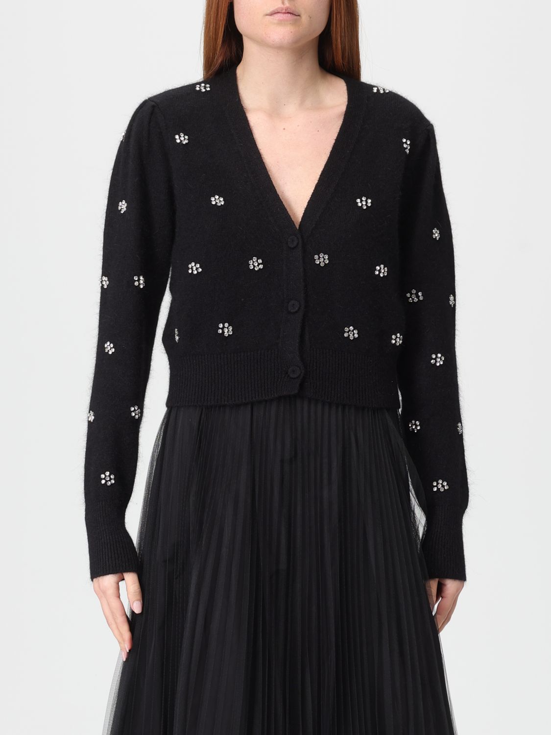 Twinset Sweaters In Black