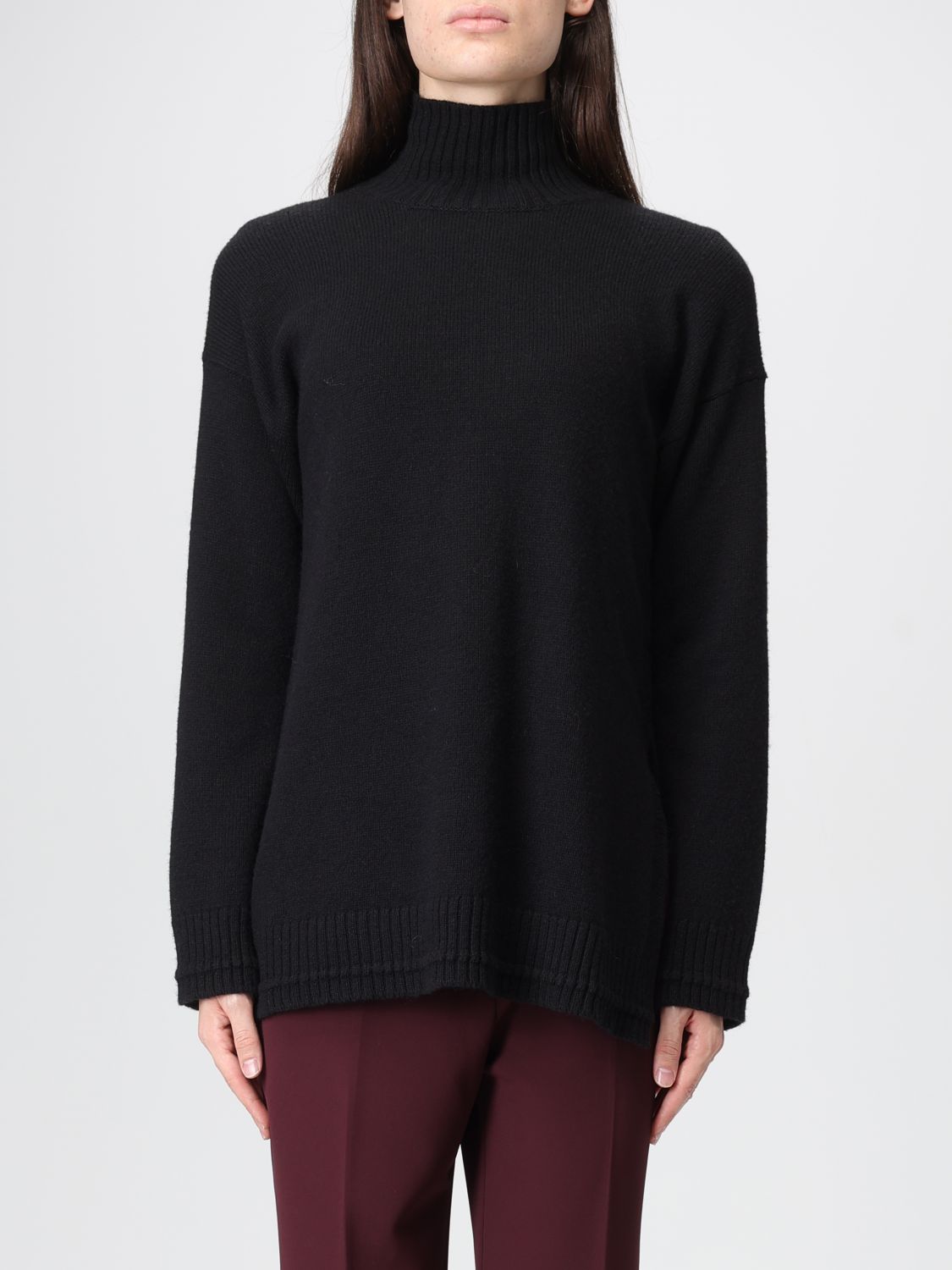 Maliparmi Sweater  Woman Color Black In Black