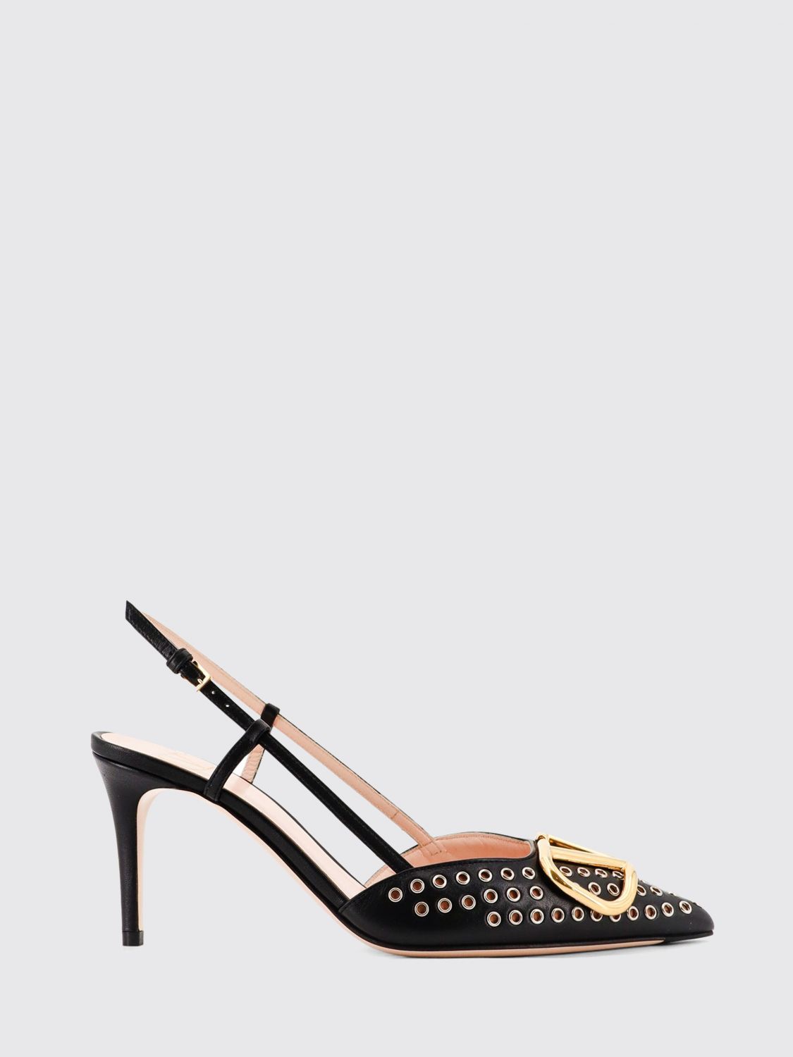 Valentino Vlogo Signature Slingback Decollete In Multi