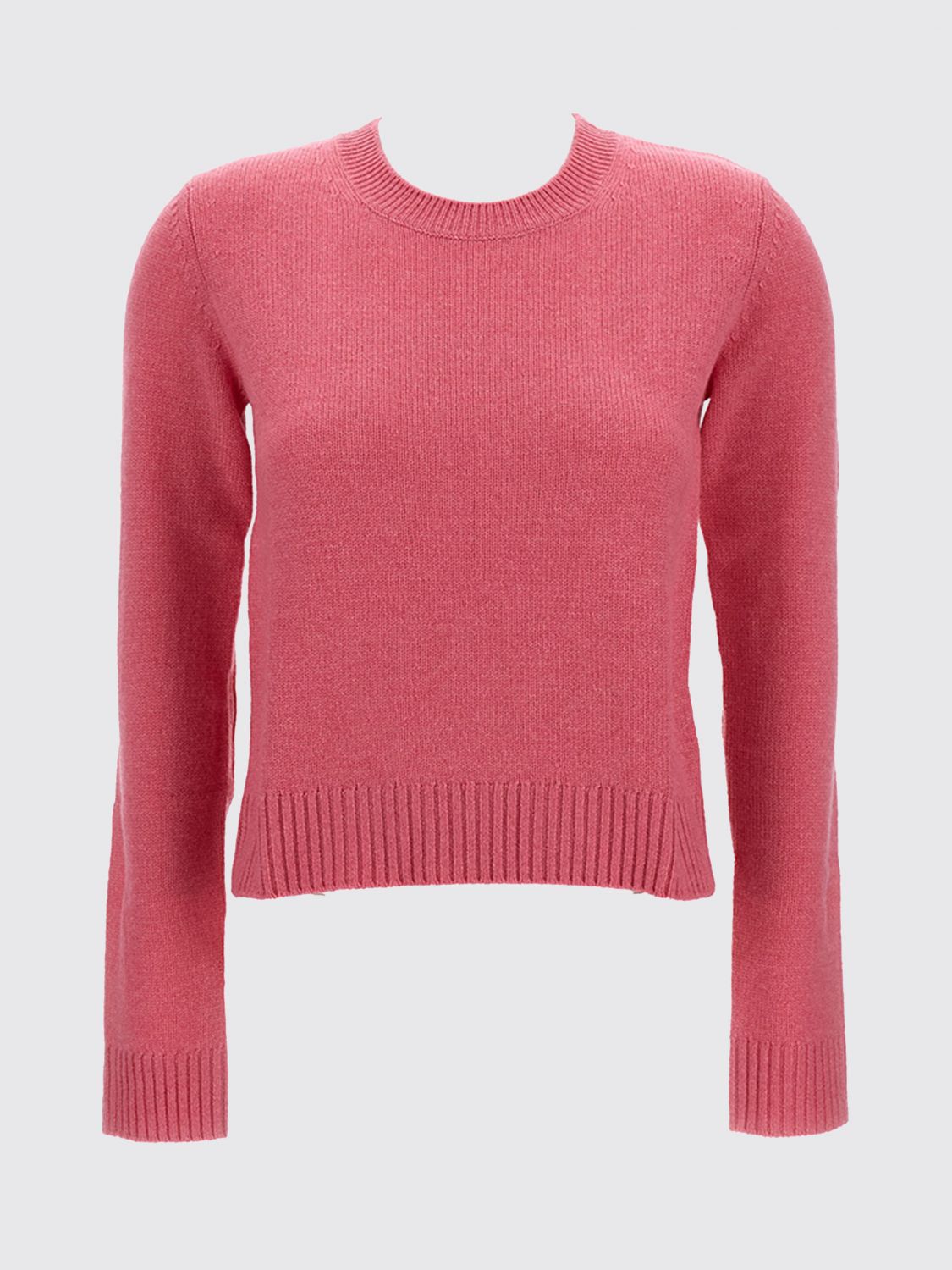 Lisa Yang Long-sleeve Crewneck Sweater In Red