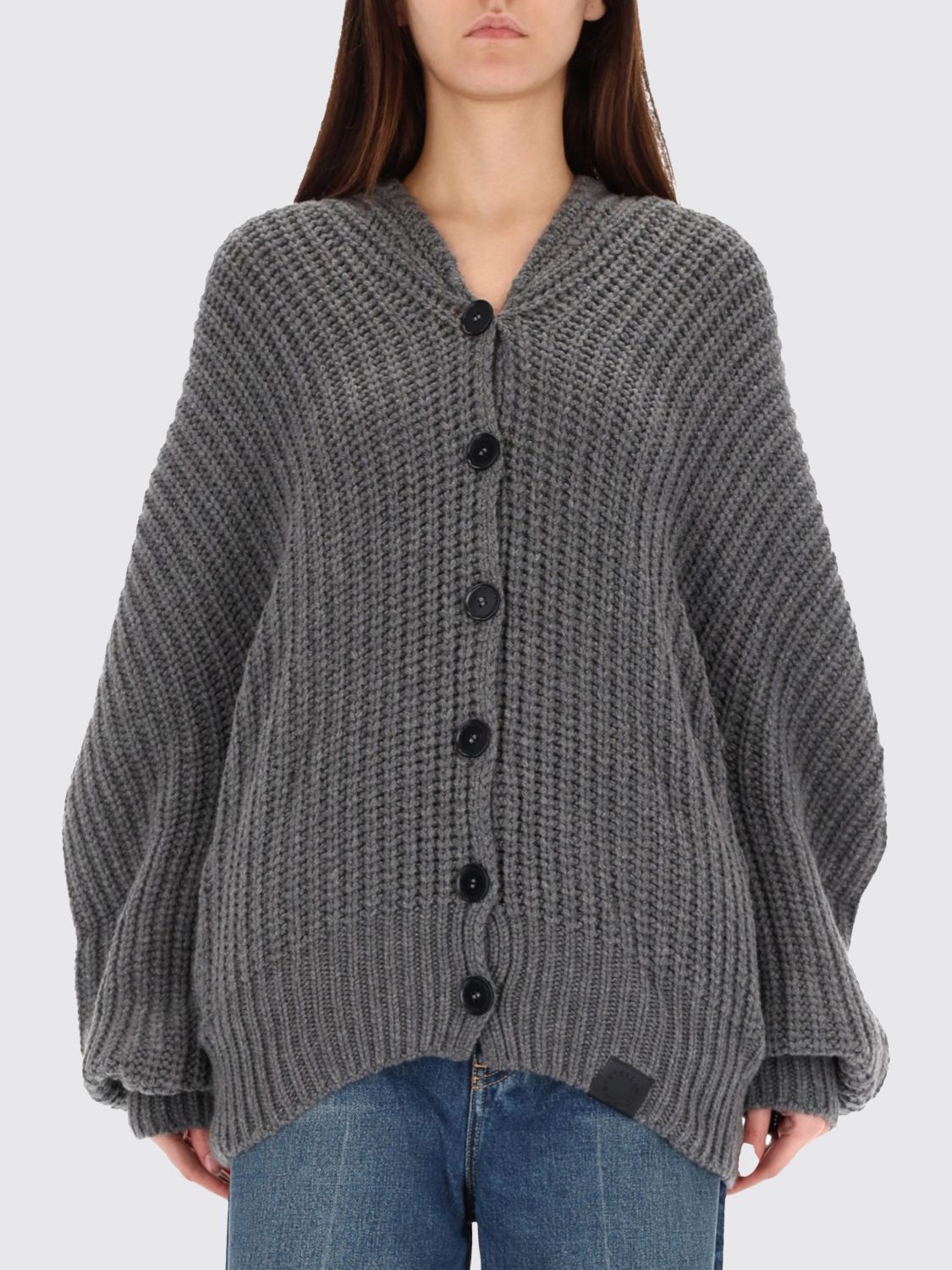 Stella Mccartney Cardigan  Woman Color Grey In Gray