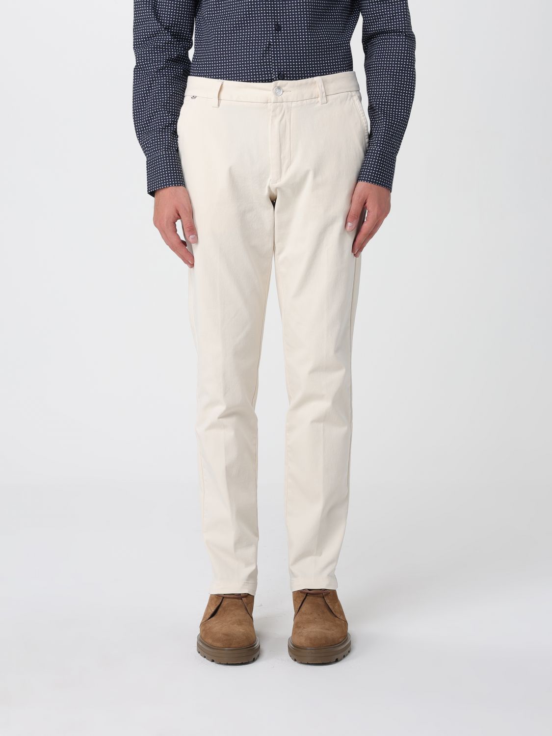 Hugo Boss Pants Boss Men Color White