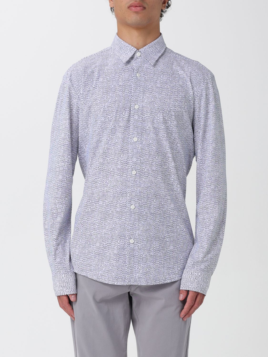 Hugo Boss Shirt Boss Men Color Blue