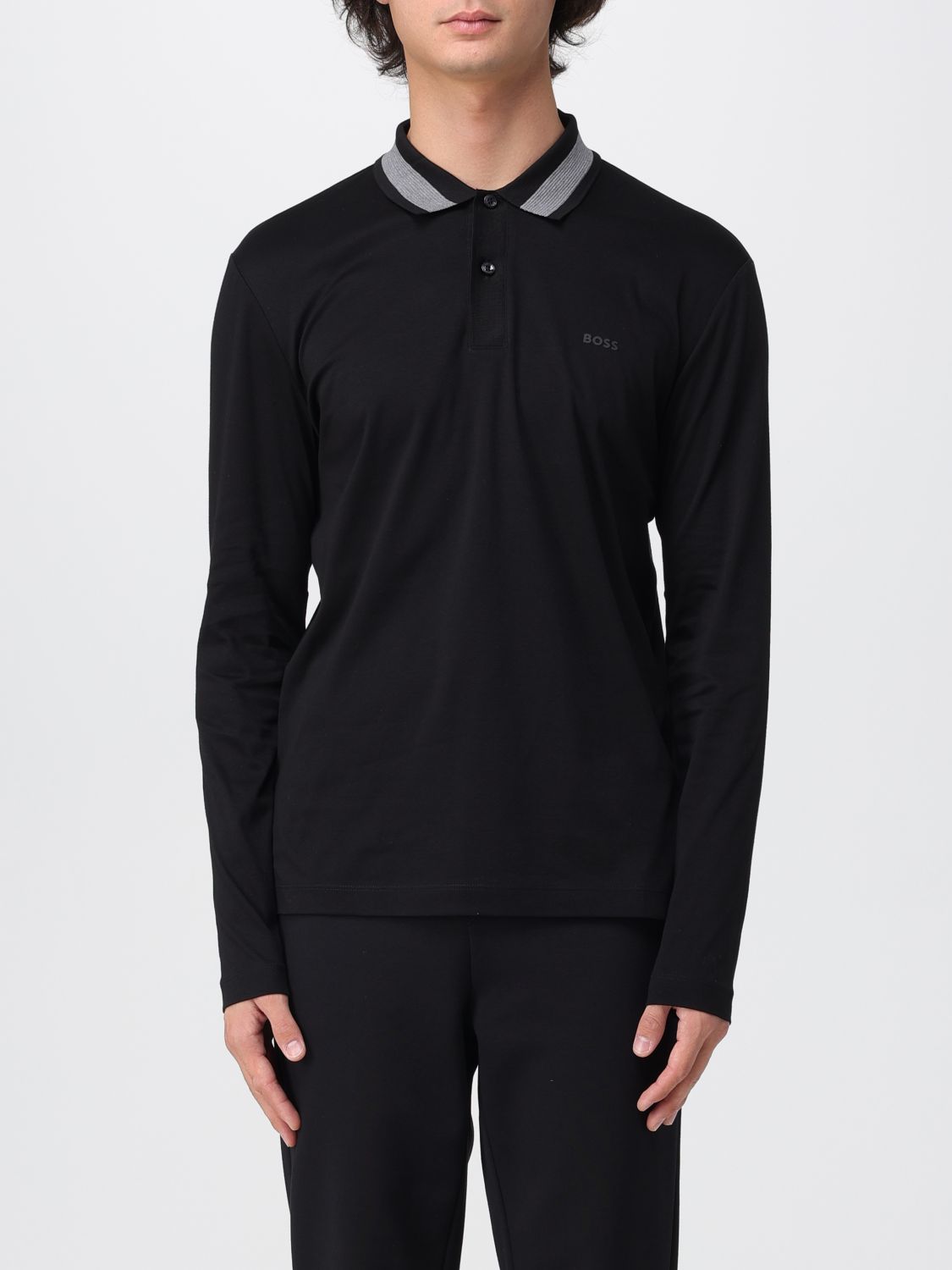 Hugo Boss Polo Shirt Boss Men Color Black