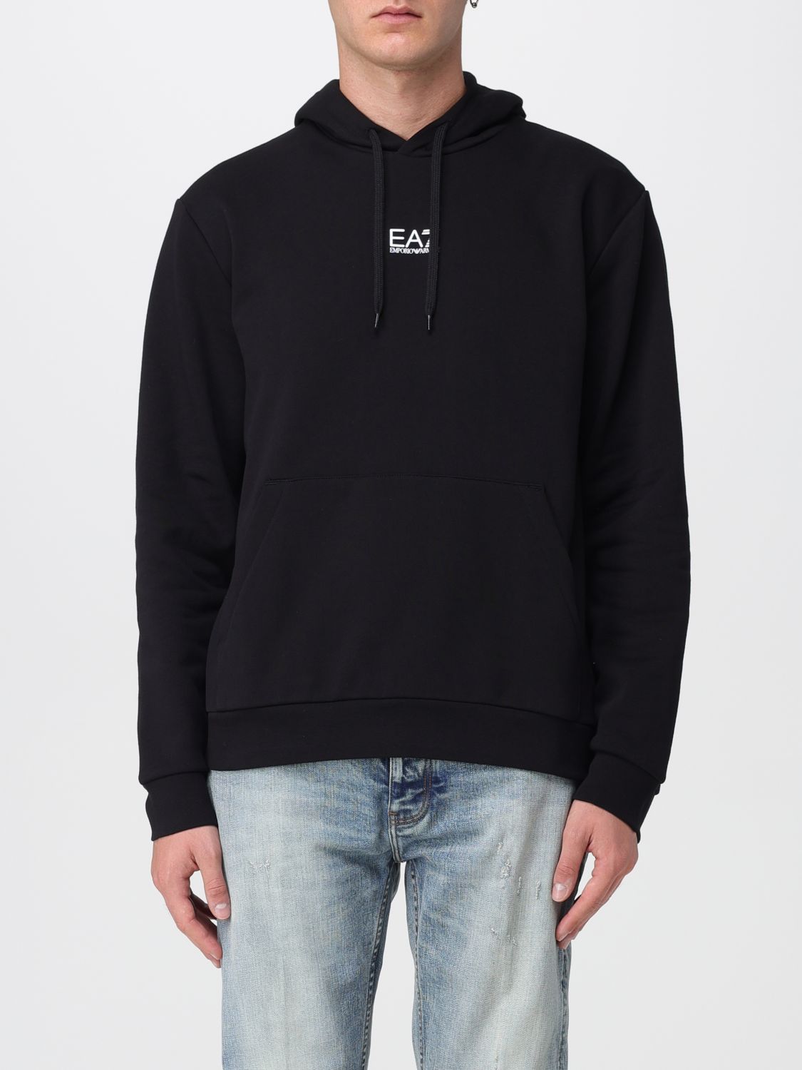 Ea7 Sweater  Men Color Black In Black
