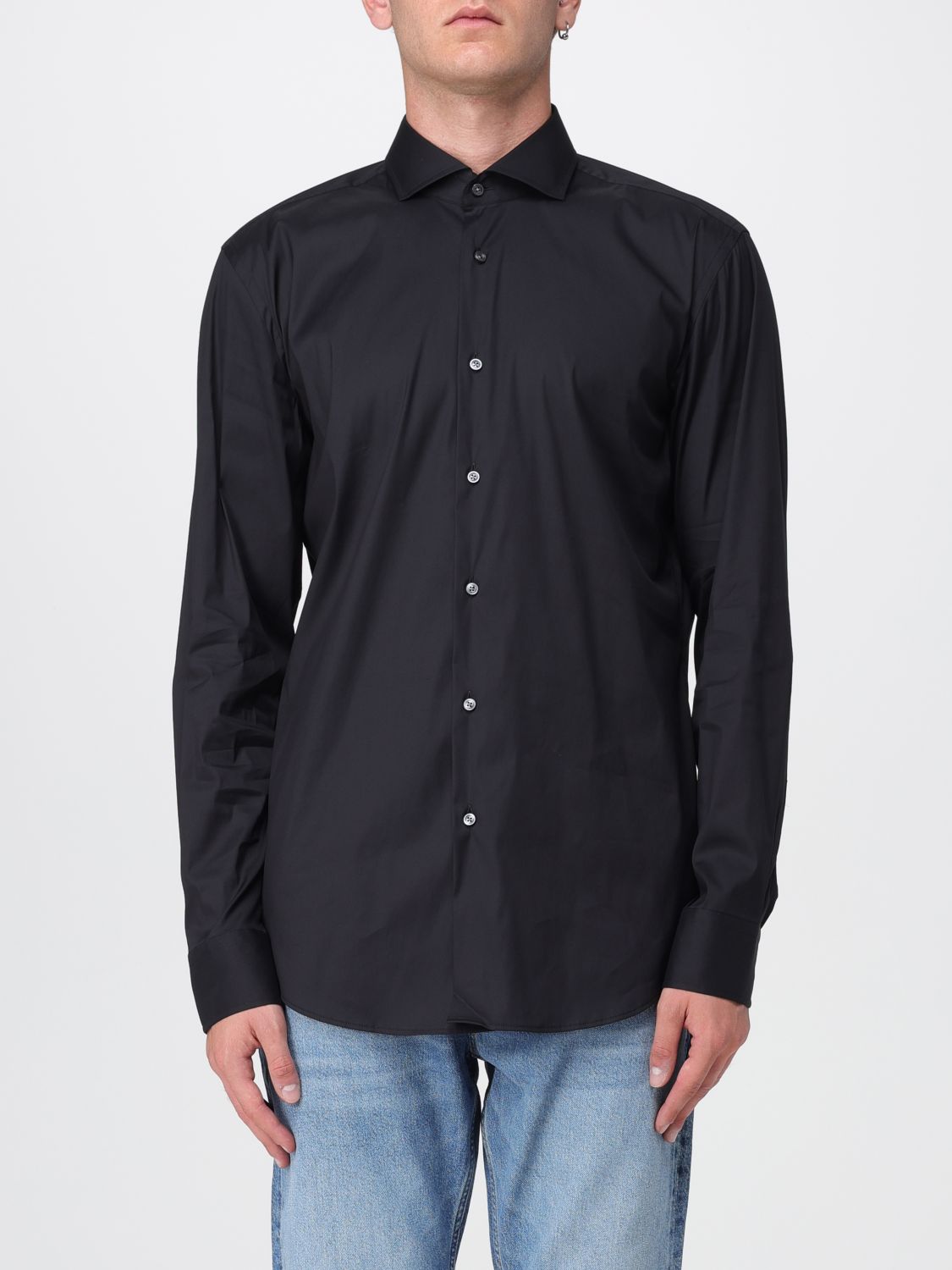 Hugo Boss Shirt Boss Men Color Black