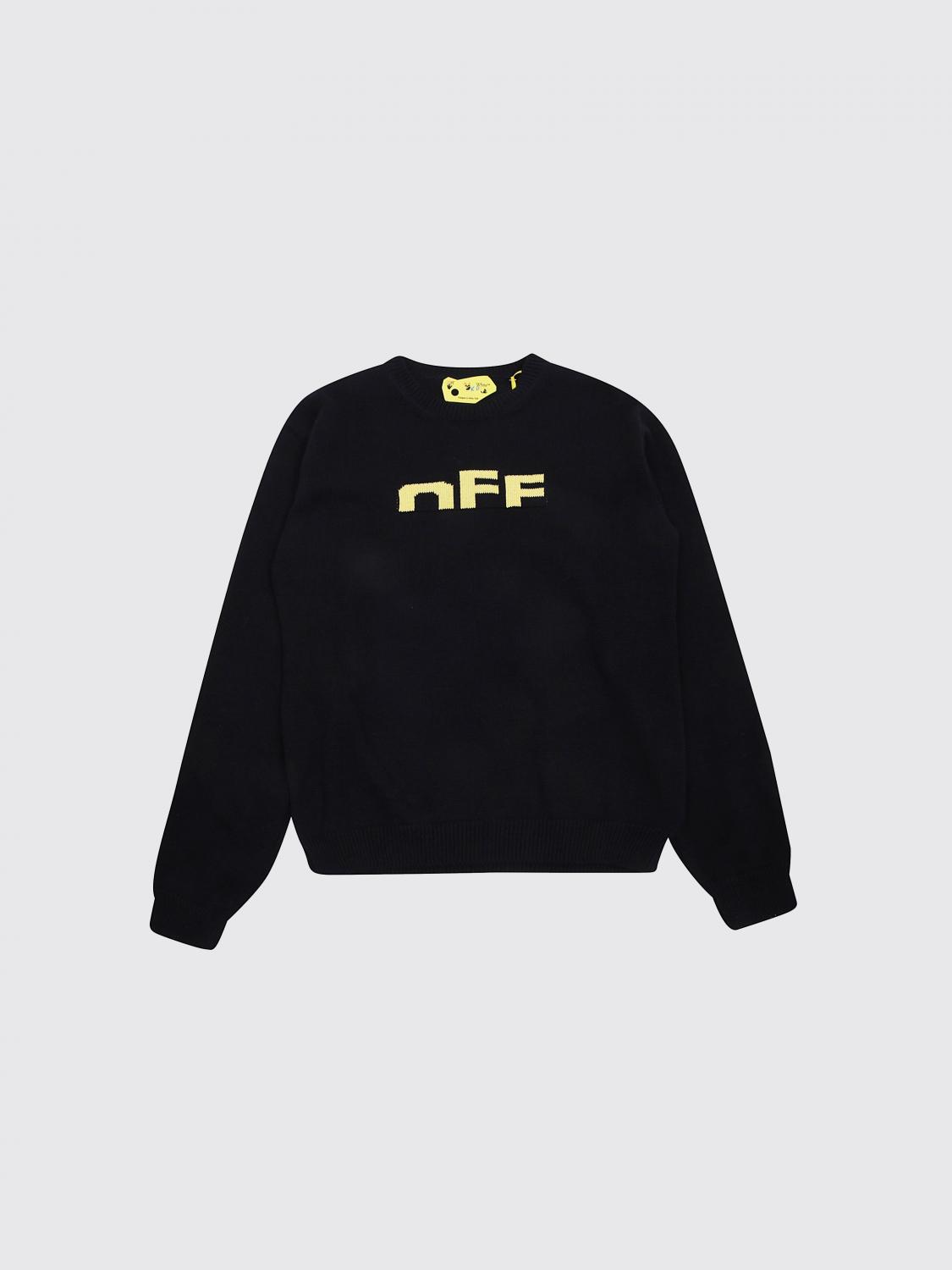 OFF-WHITE KIDS Pullover Kinder Farbe Schwarz