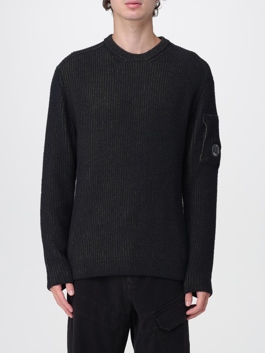 C.p. Company Sweater C. P. Company Men Color Green In Black