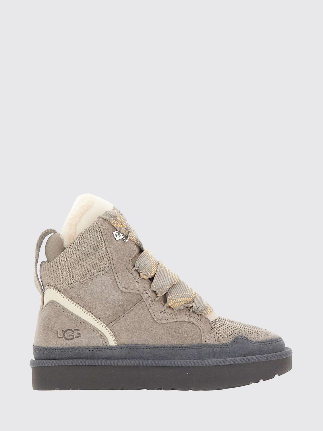 Ugg Flat Ankle Boot  Woman Color Grey In Gray