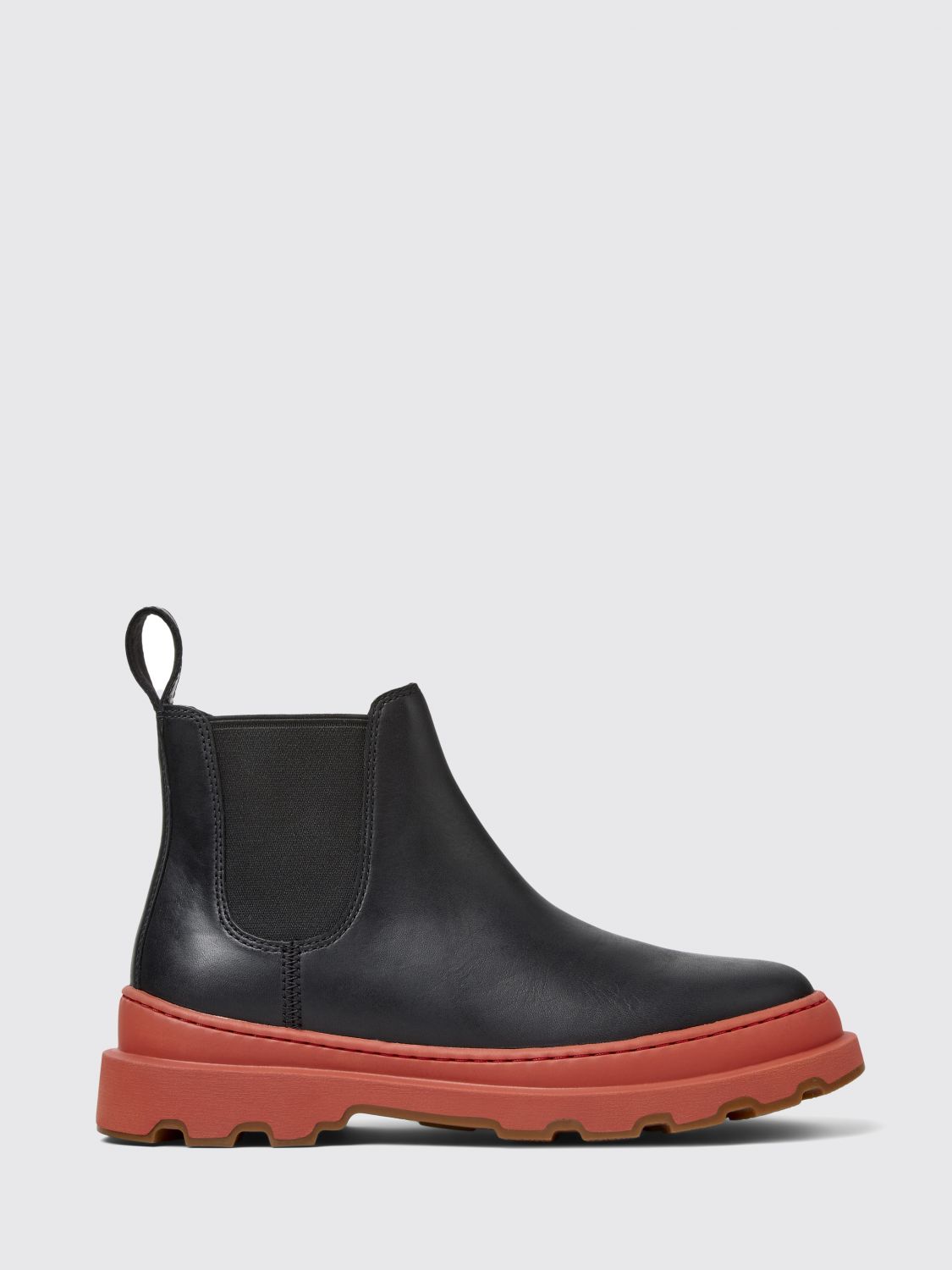 Camper Brutus Elastic-panelled Chelsea Boots In Black