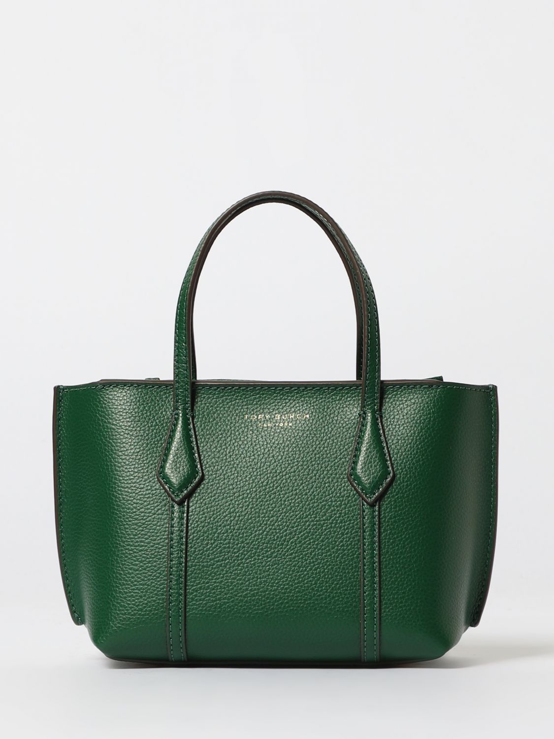 Tory Burch Perry Mini Tote In Green