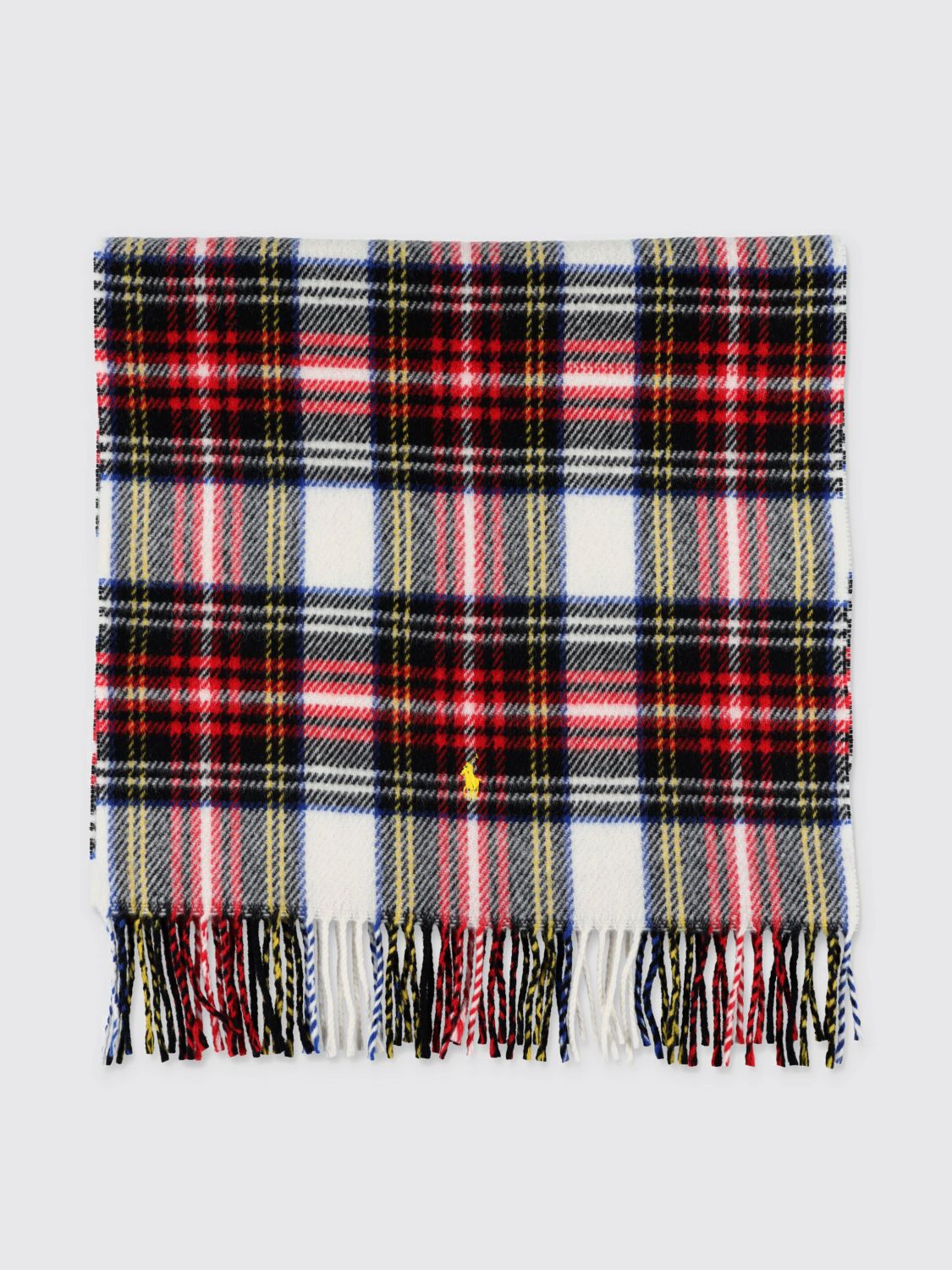 Polo Ralph Lauren Scarf Woman In Red