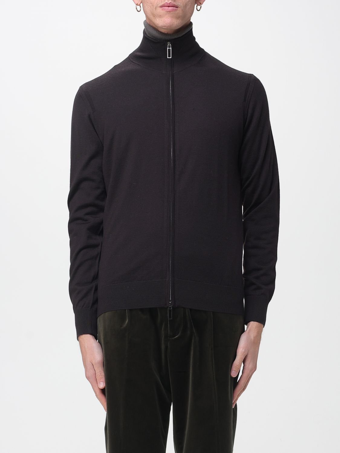 Paolo Pecora Sweater  Men Color Brown In Black