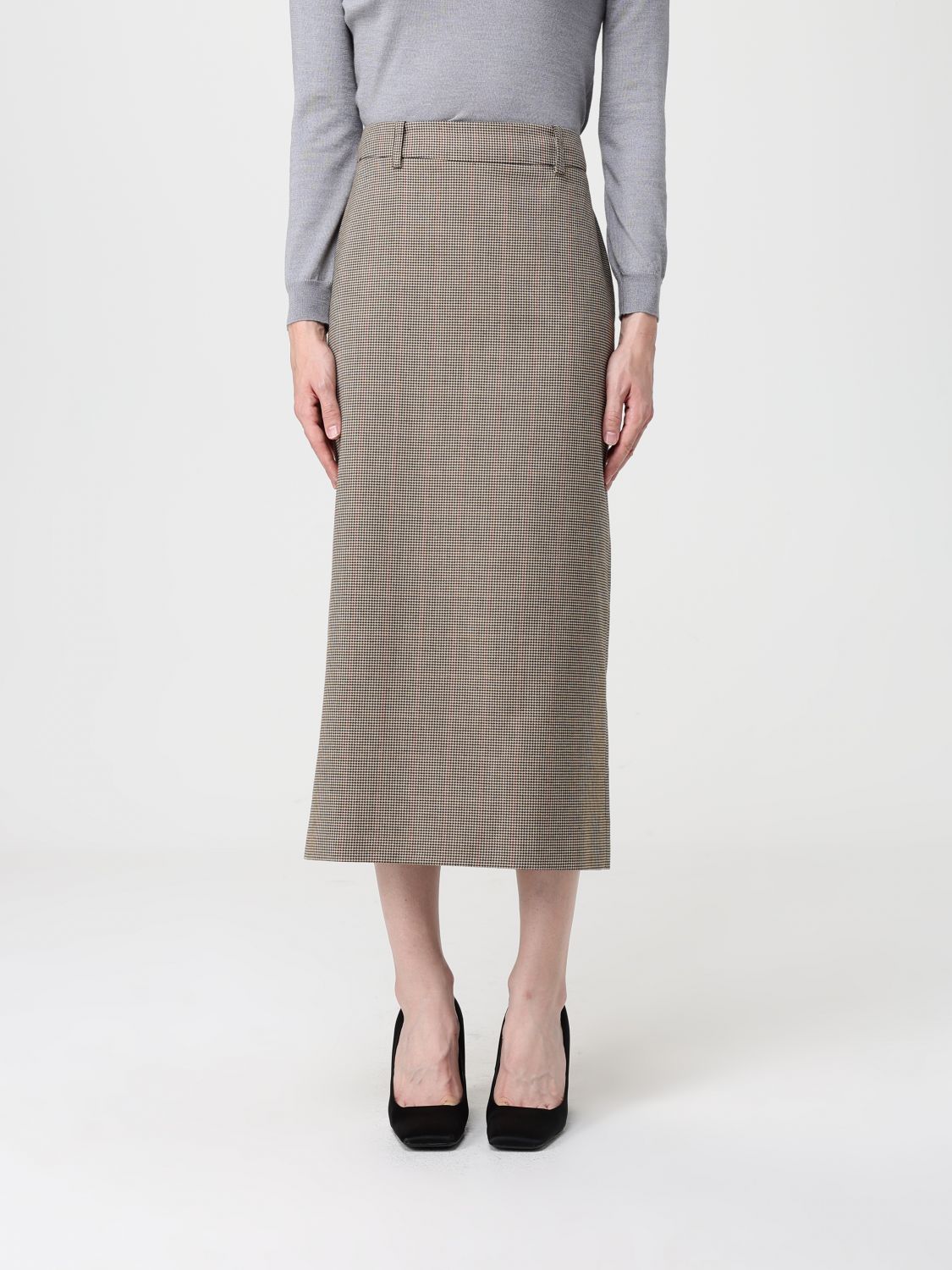 The Frankie Shop Skirt  Woman Color Beige In Brown