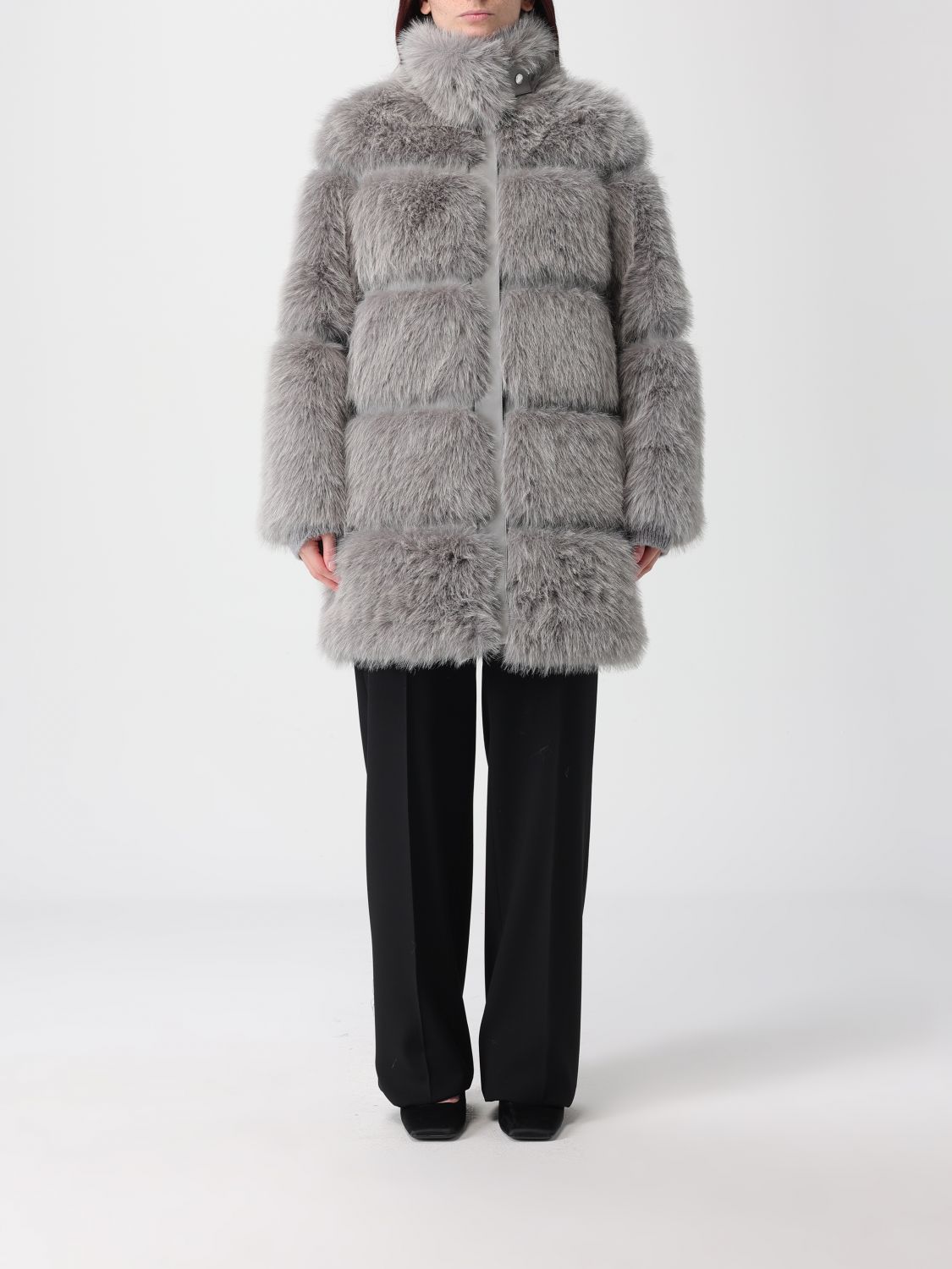 Cappotto Patrizia Pepe in pelliccia sintetica