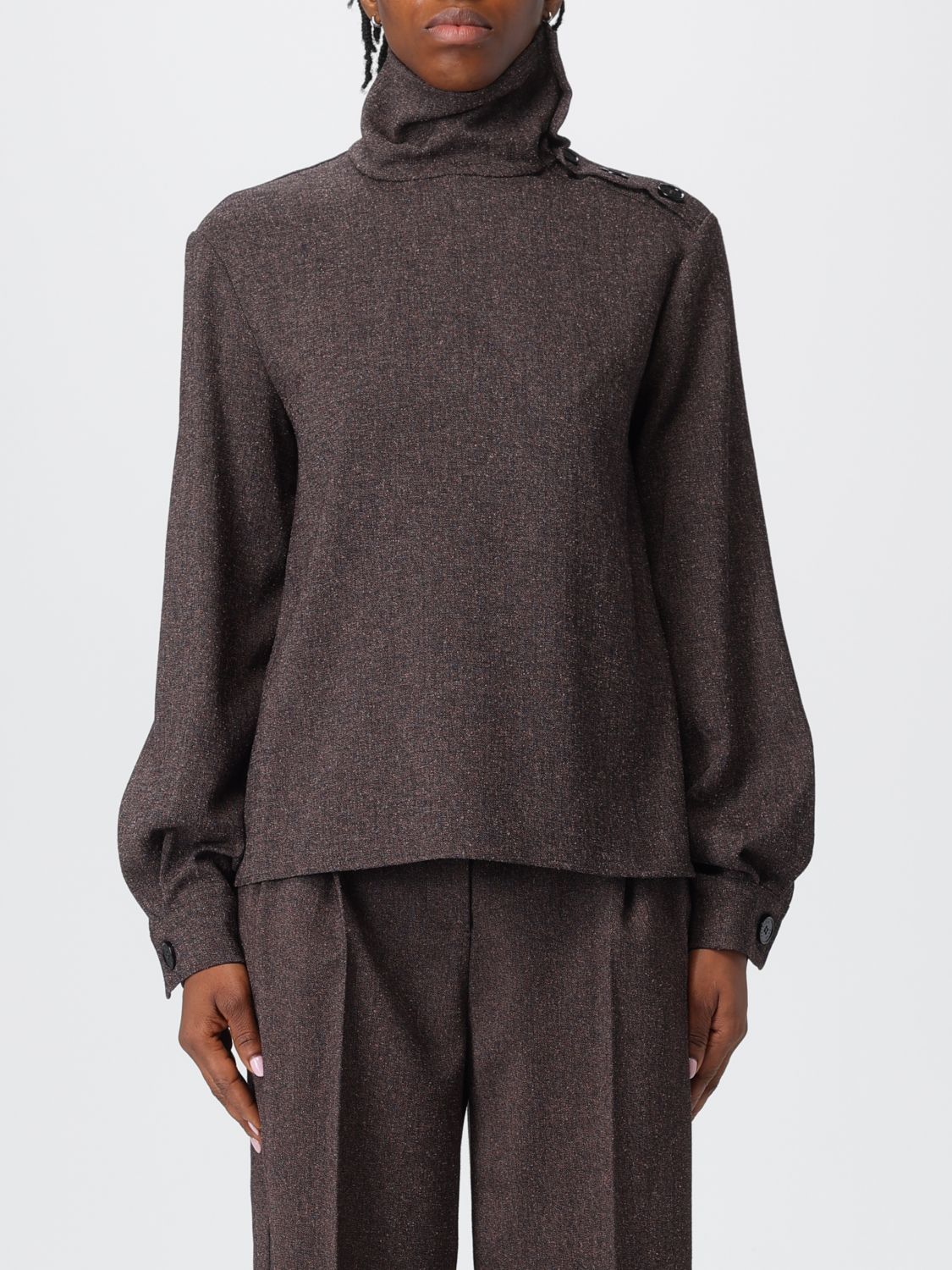 Patrizia Pepe Shirt  Woman Color Beige In Neutral