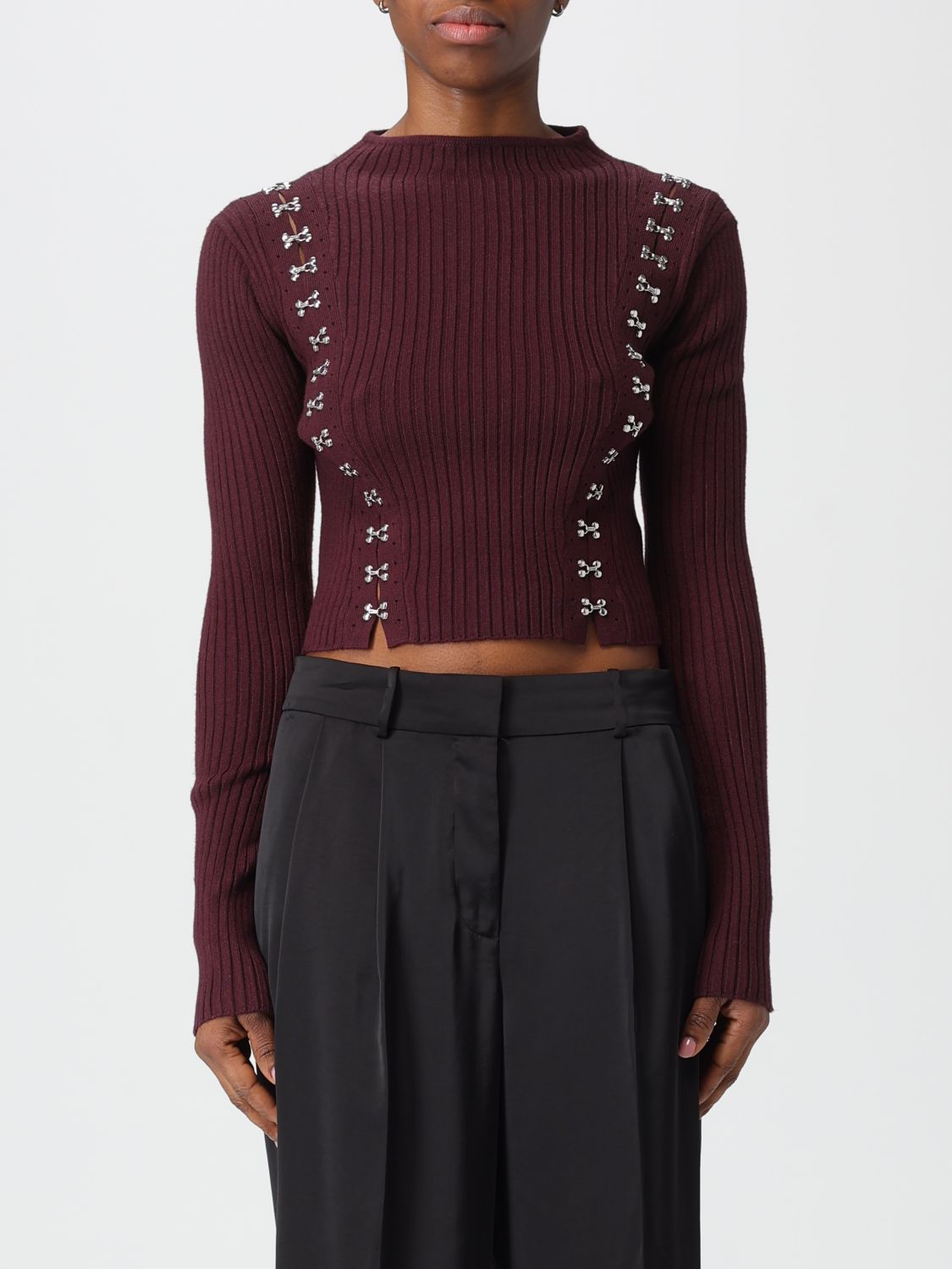 Patrizia Pepe Sweater  Woman Color Crimson In Red