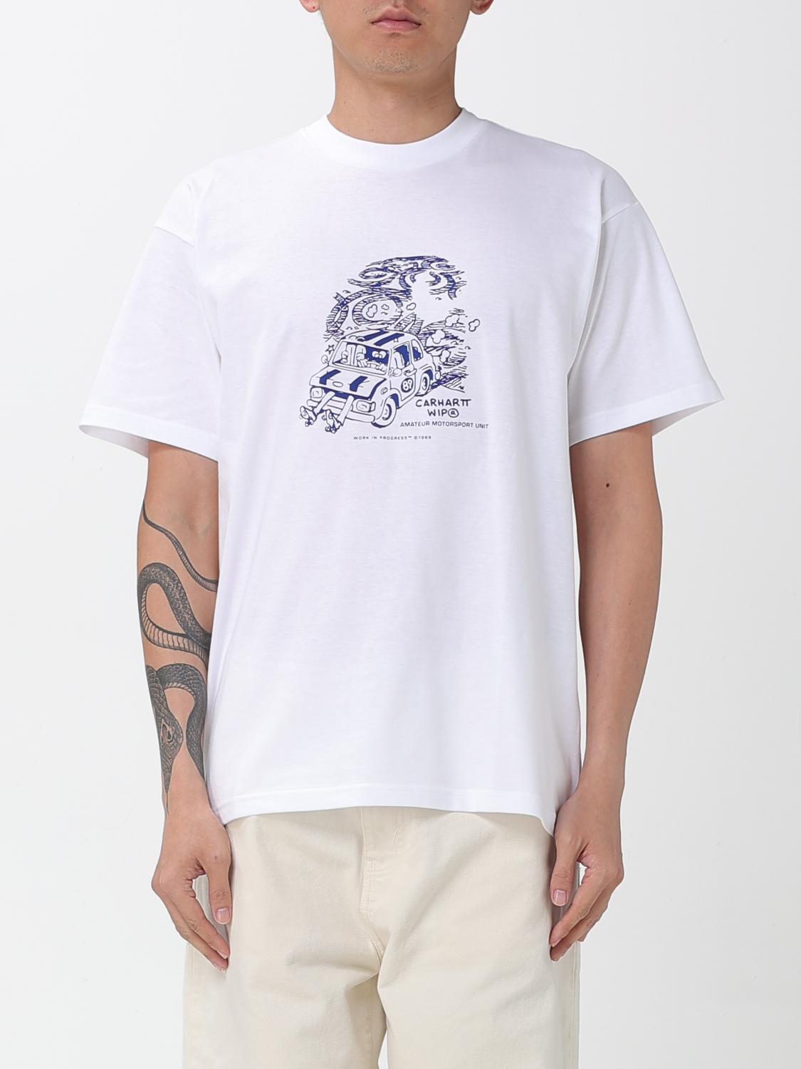 Carhartt T-shirt  Wip Men Color White In White