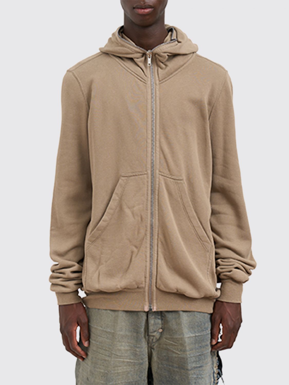 Rick Owens Drkshdw Sweater Men Color Grey In Neutral