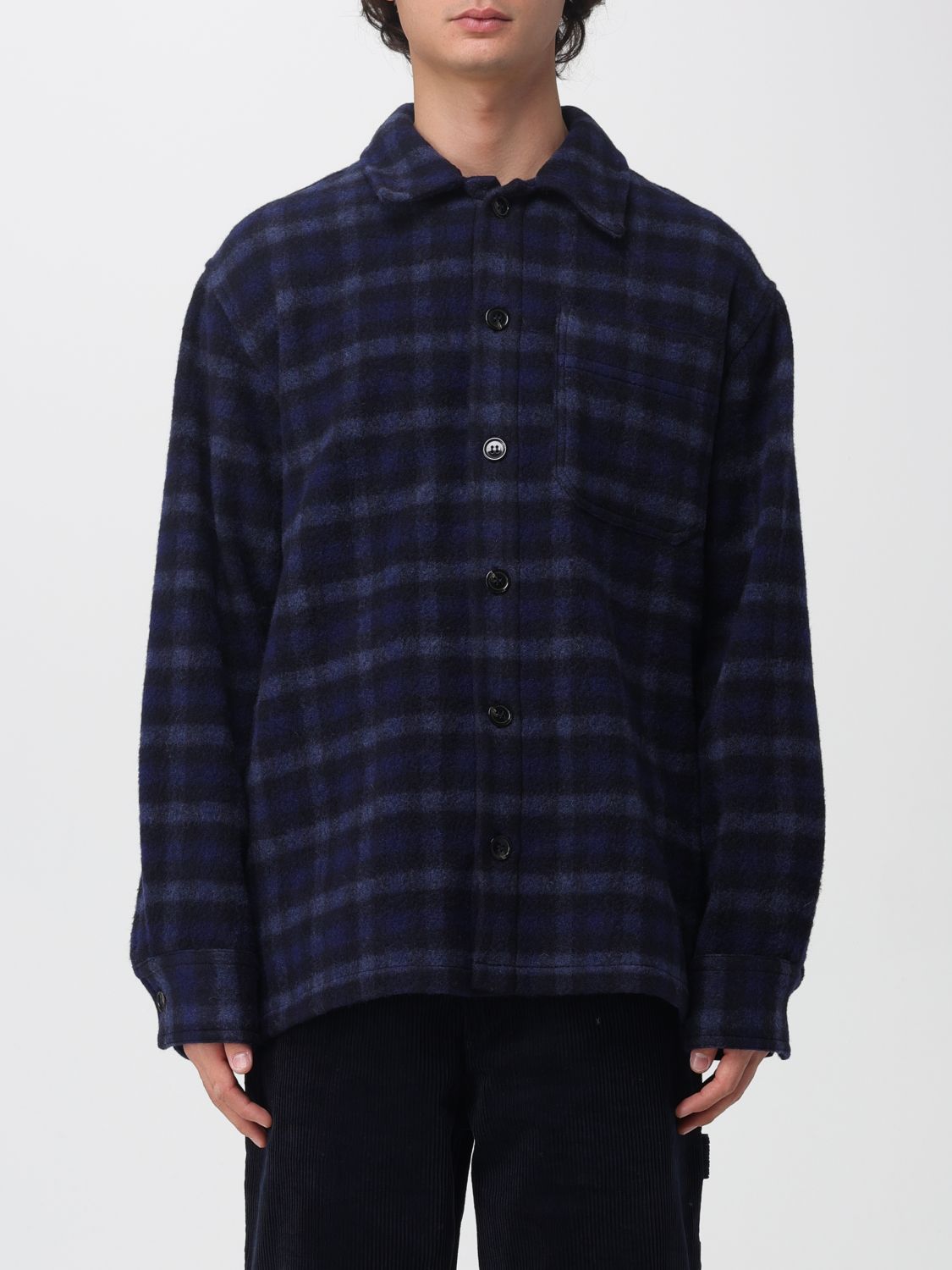Jacket A. P.C. Men color Navy